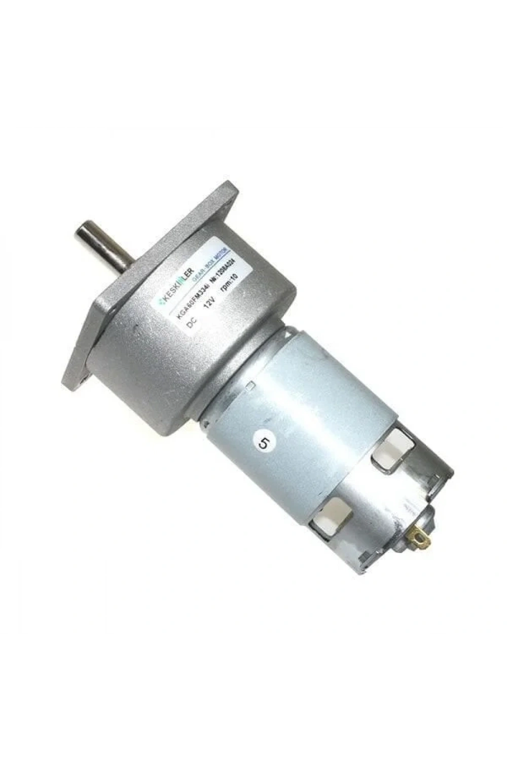 KGA-60 12V 10Rpm Redüktörlü Dc Motor