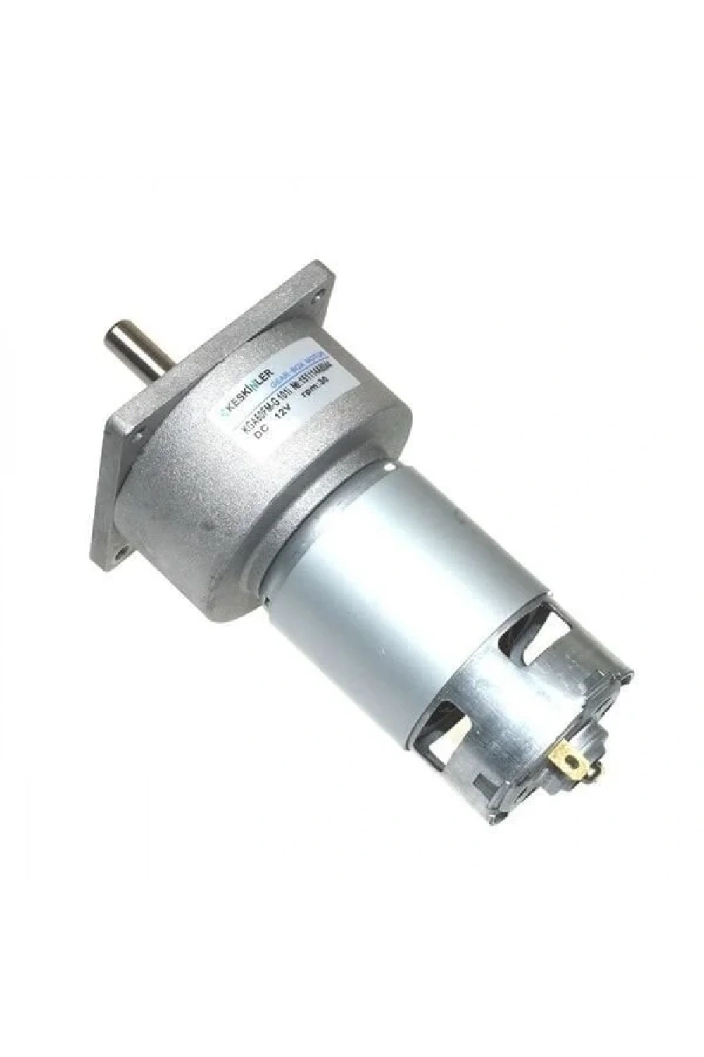 KGA-60 12V 30Rpm Redüktörlü Dc Motor