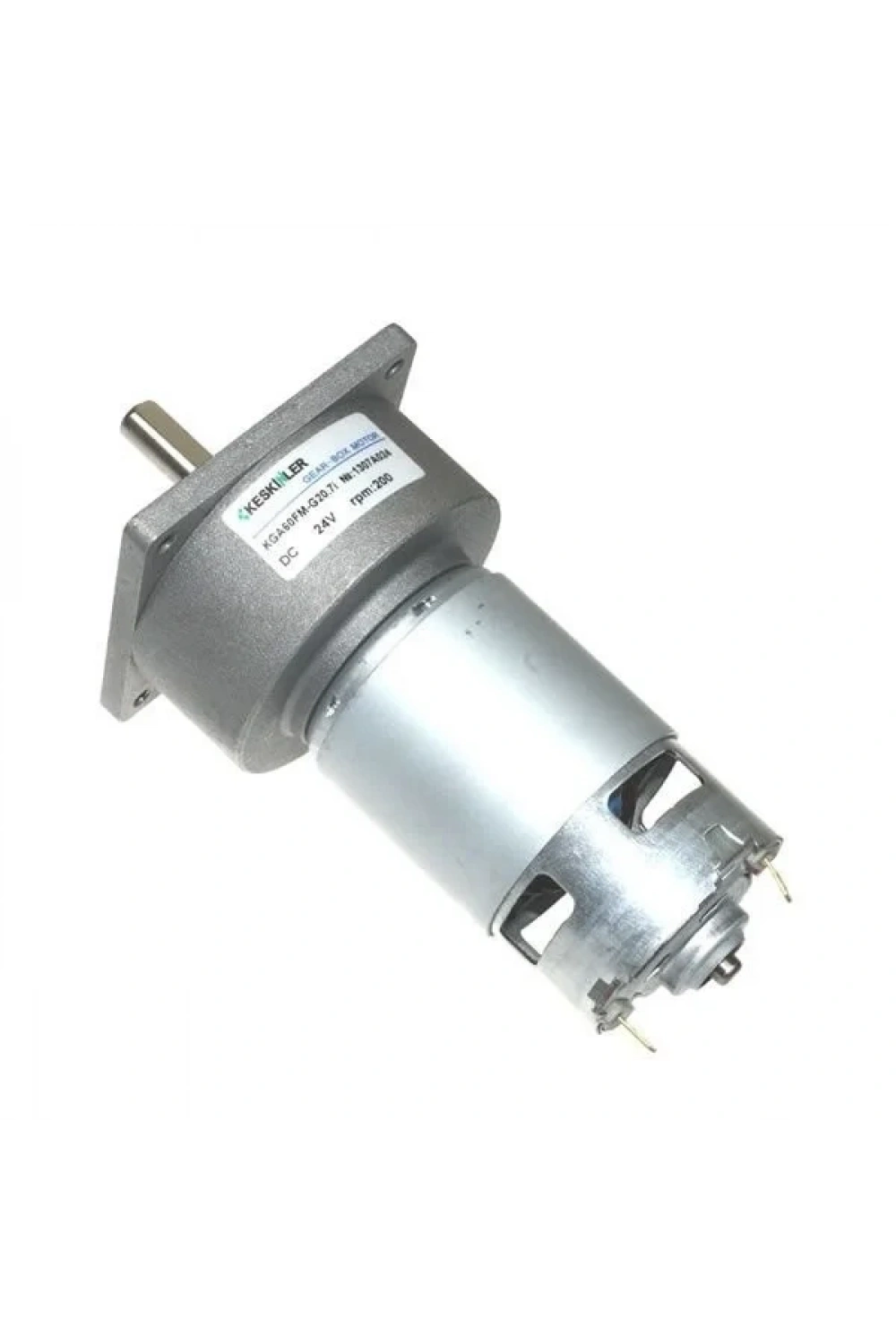 KGA-60 24V 220Rpm Redüktörlü Dc Motor
