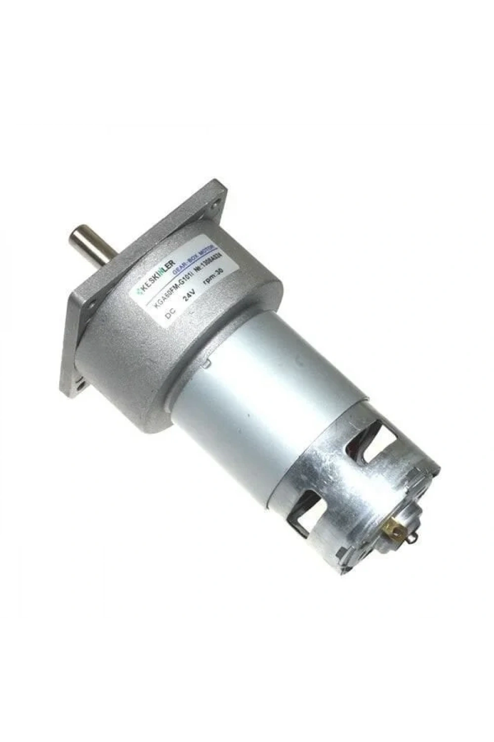 KGA-60 24V 500Rpm Redüktörlü Dc Motor