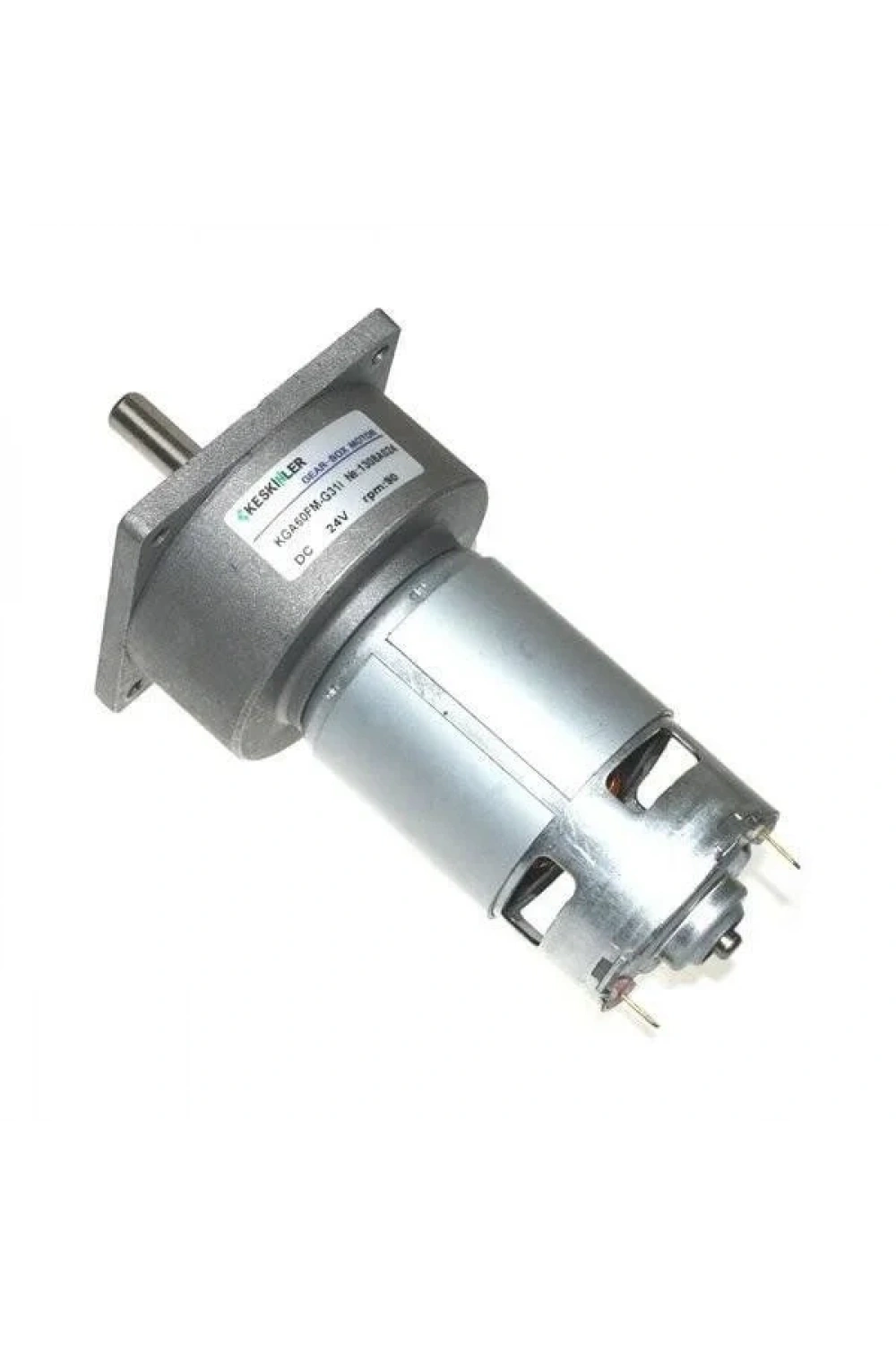 KGA-60 24V 90Rpm Redüktörlü Dc Motor
