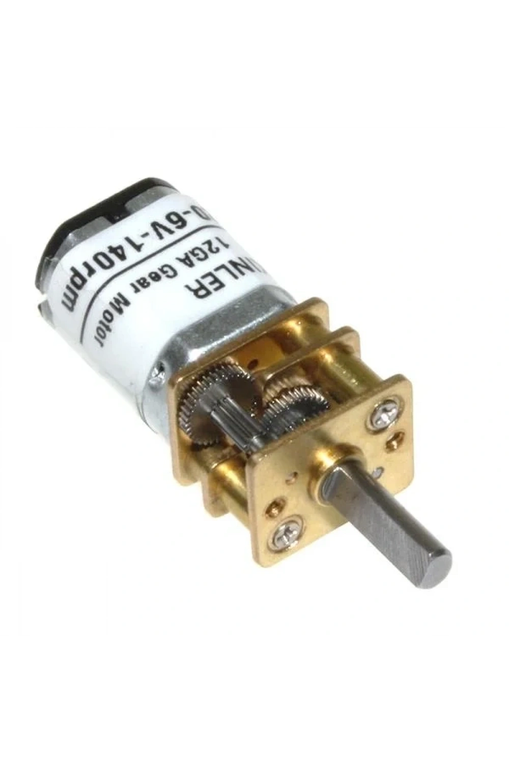 KGA12 6V 140Rpm 12mm Redüktörlü Dc Motor