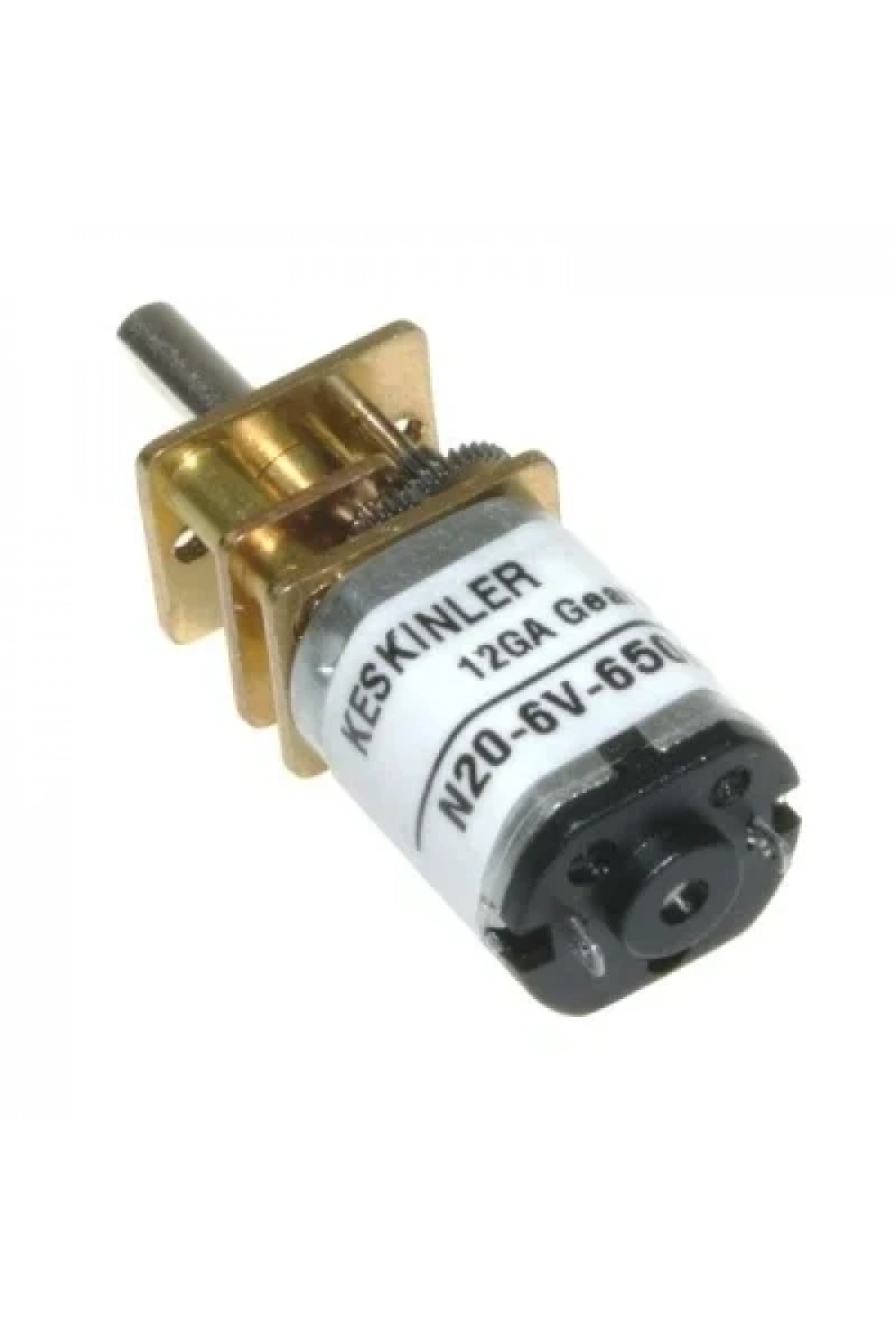 KGA12 6V 650Rpm 12mm Redüktörlü Dc Motor