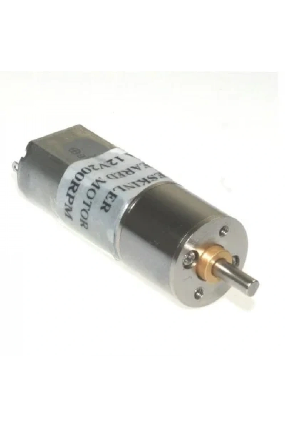KGA16 12V 200Rpm 16mm Redüktörlü Dc Motor