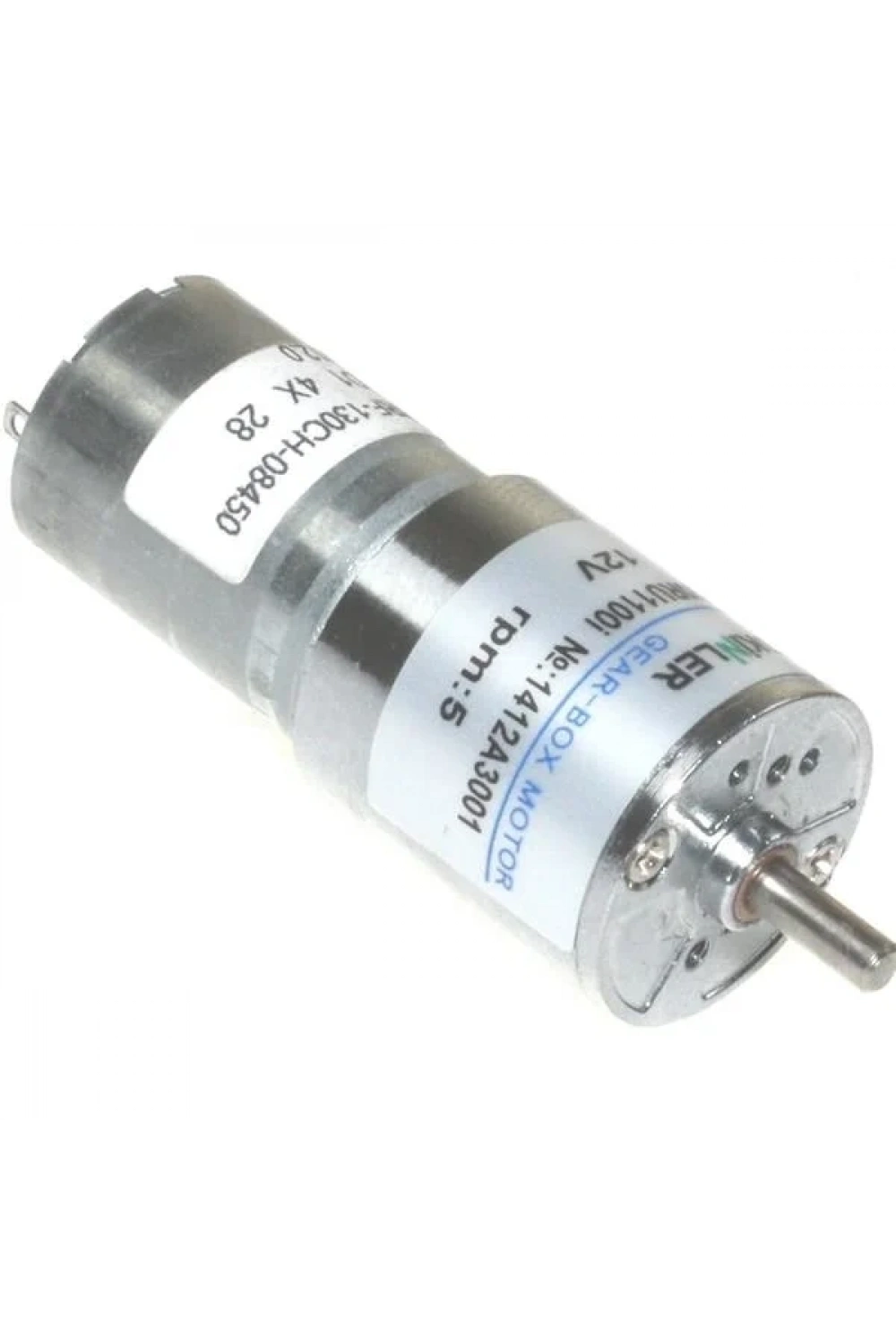 KGA20 12V 5 Rpm 20mm Redüktörlü Dc Motor