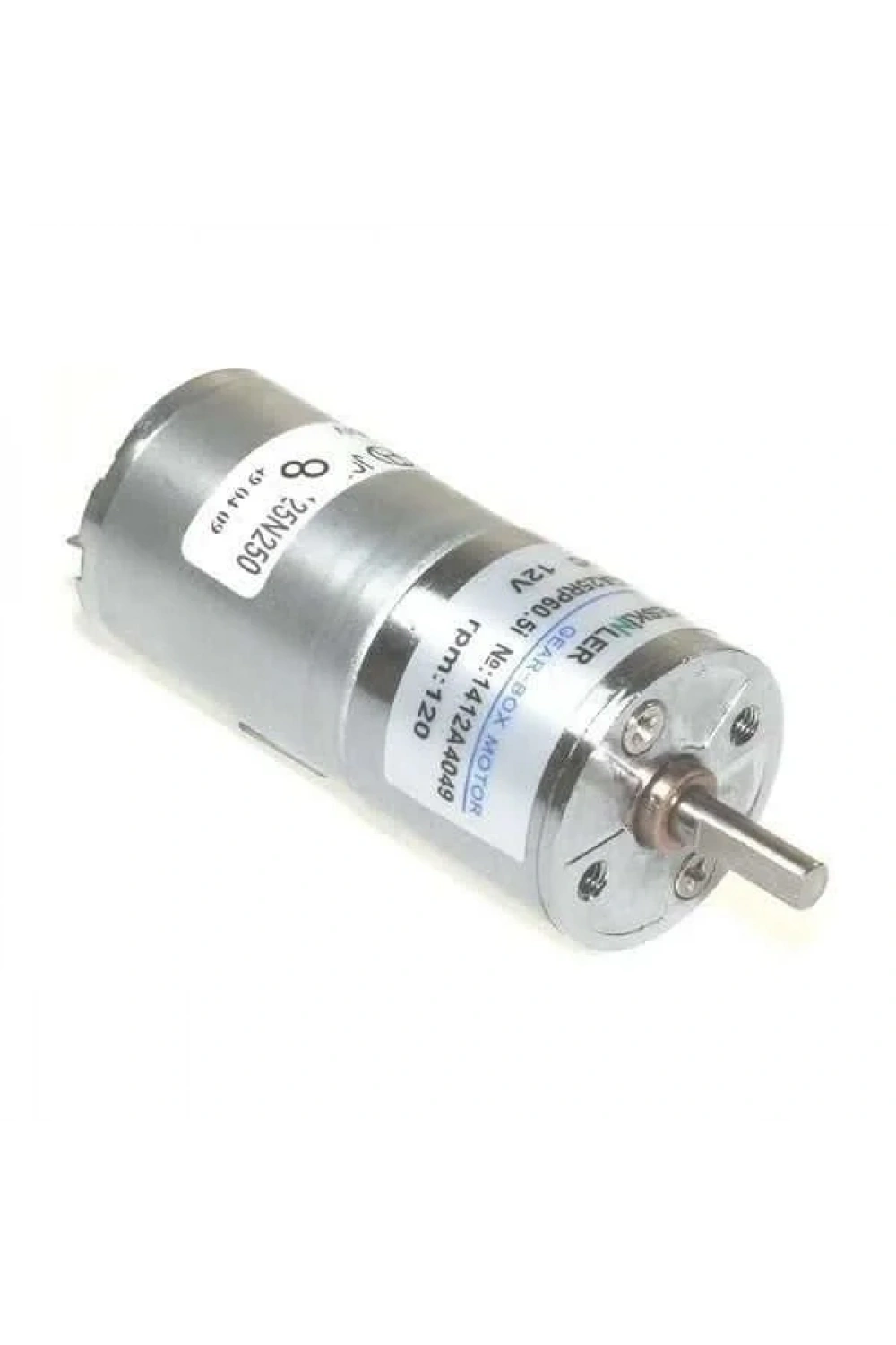 KGA25 12V 120Rpm 25mm Redüktörlü Dc Motor