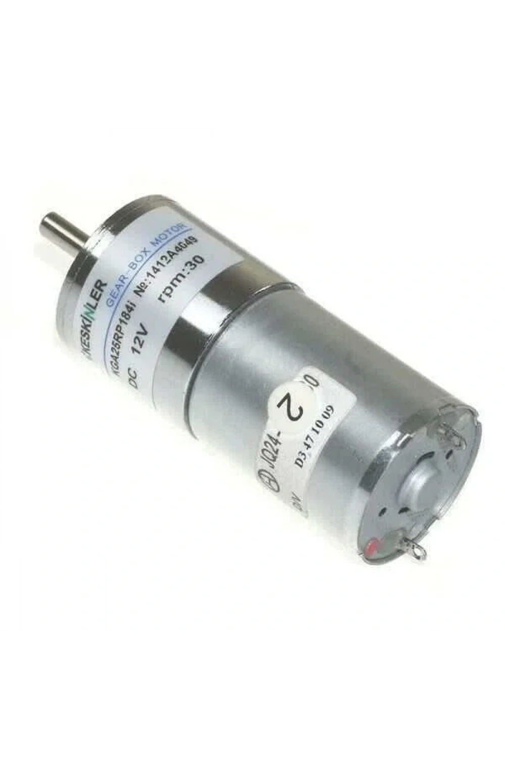 KGA25 12V 30Rpm 25mm Redüktörlü Dc Motor