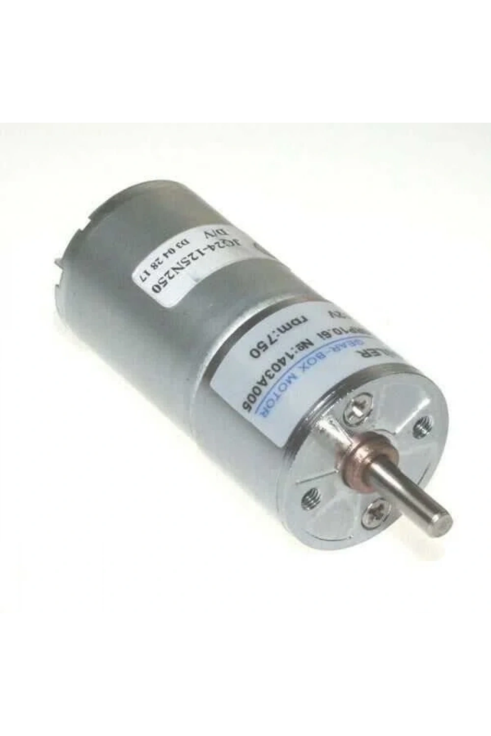 KGA25 12V 750Rpm 25mm Redüktörlü Dc Motor