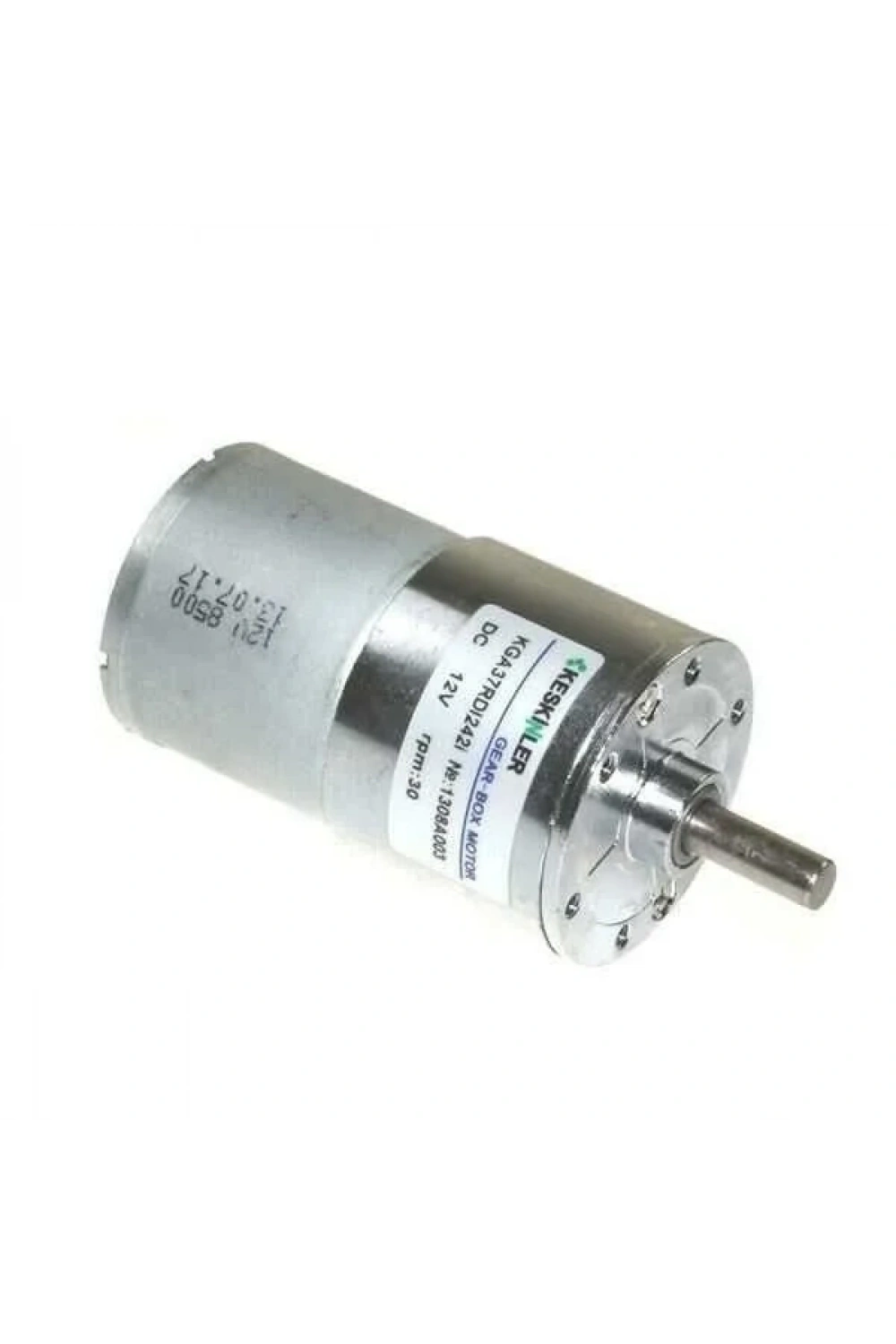 KGA37 12V 33Rpm 37mm Redüktörlü Dc Motor