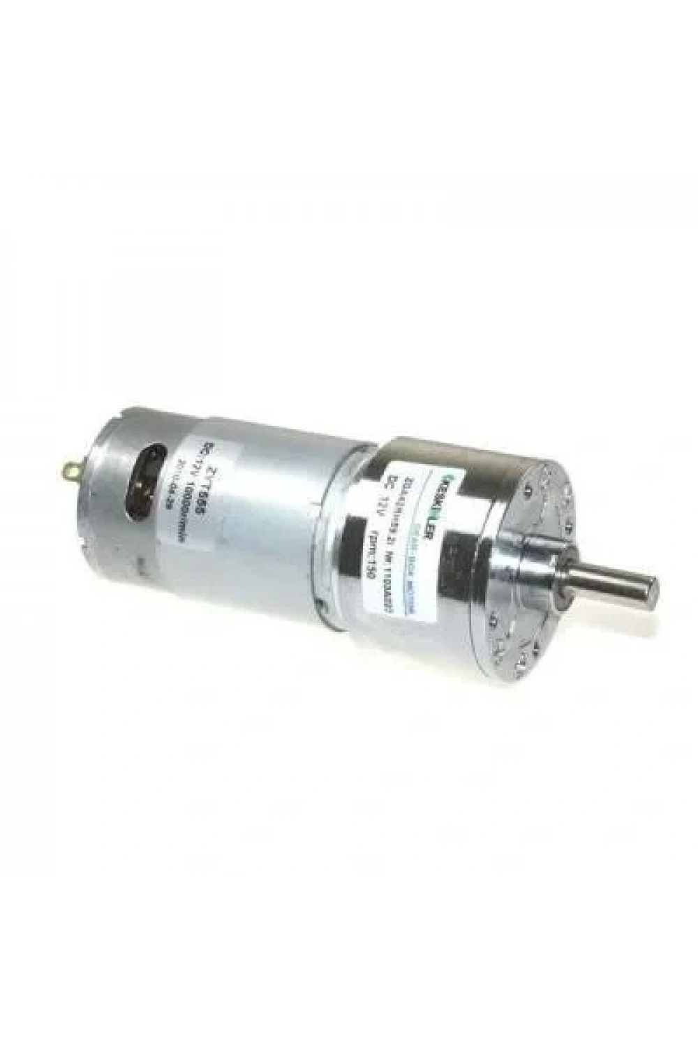 KGA42 12V 150Rpm 42mm Redüktörlü Flanşlı Uzun Dc Motor