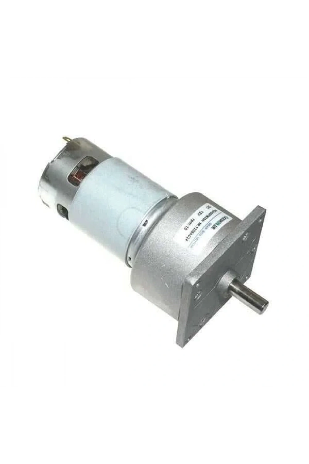 KGA60 12V 10Rpm 60mm Redüktörlü Flanşlı Dc Motor