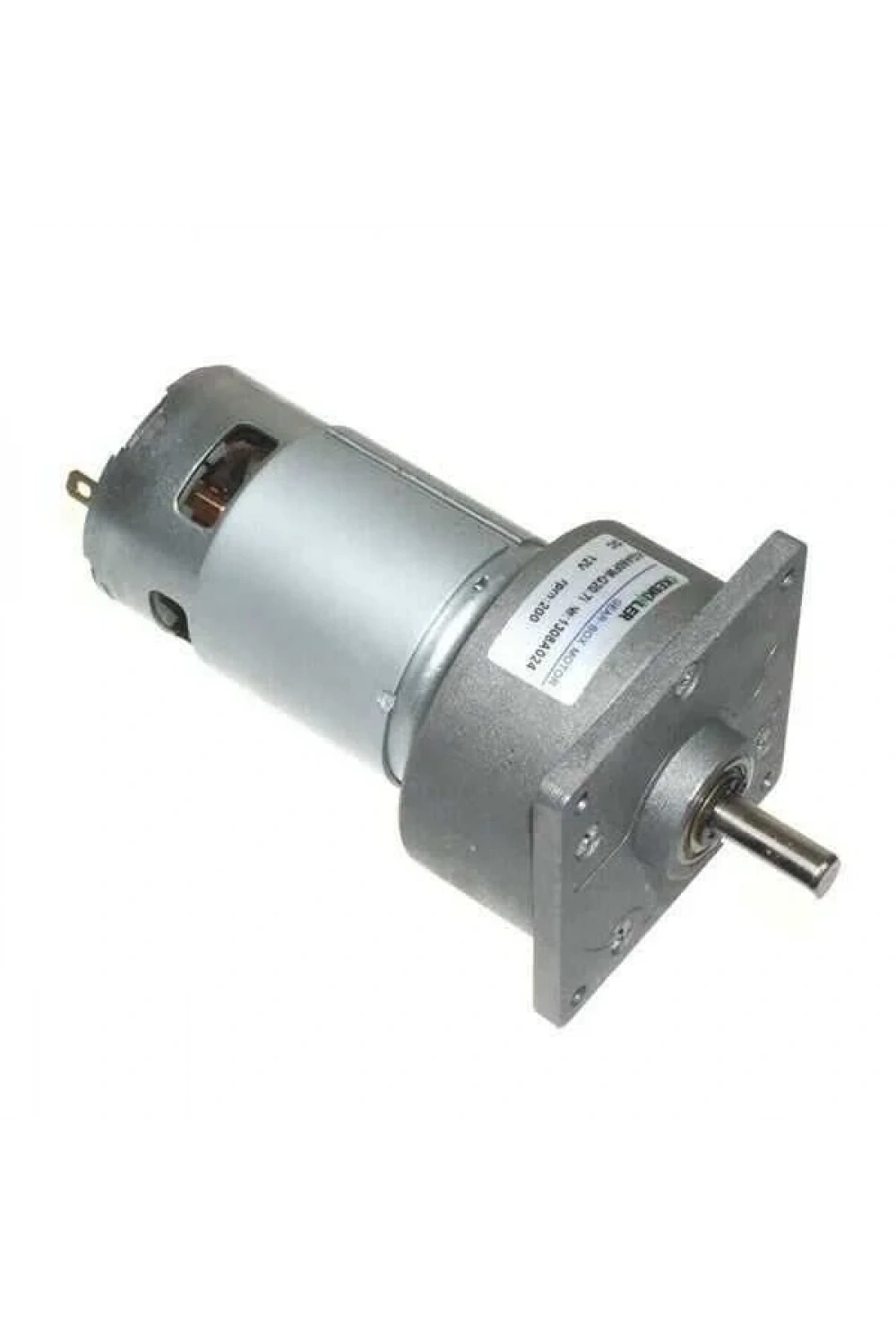 KGA60 12V 200Rpm 60mm Redüktörlü Flanşlı Dc Motor