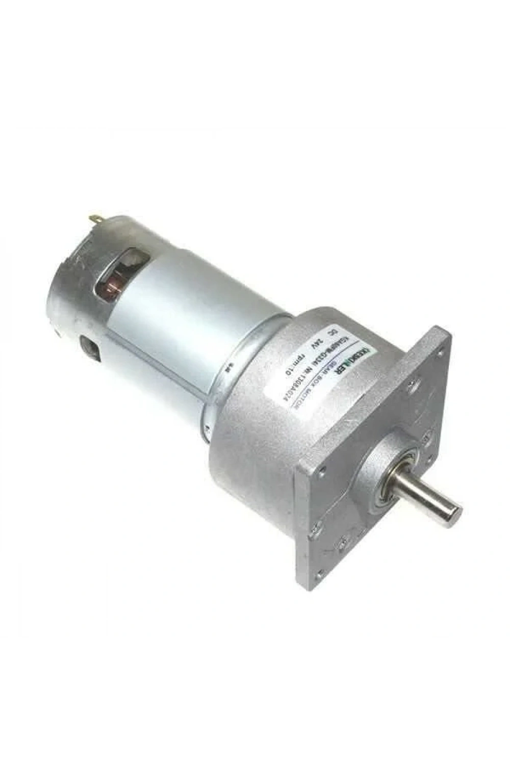 KGA60 24V 10Rpm 60mm Redüktörlü Flanşlı Dc Motor