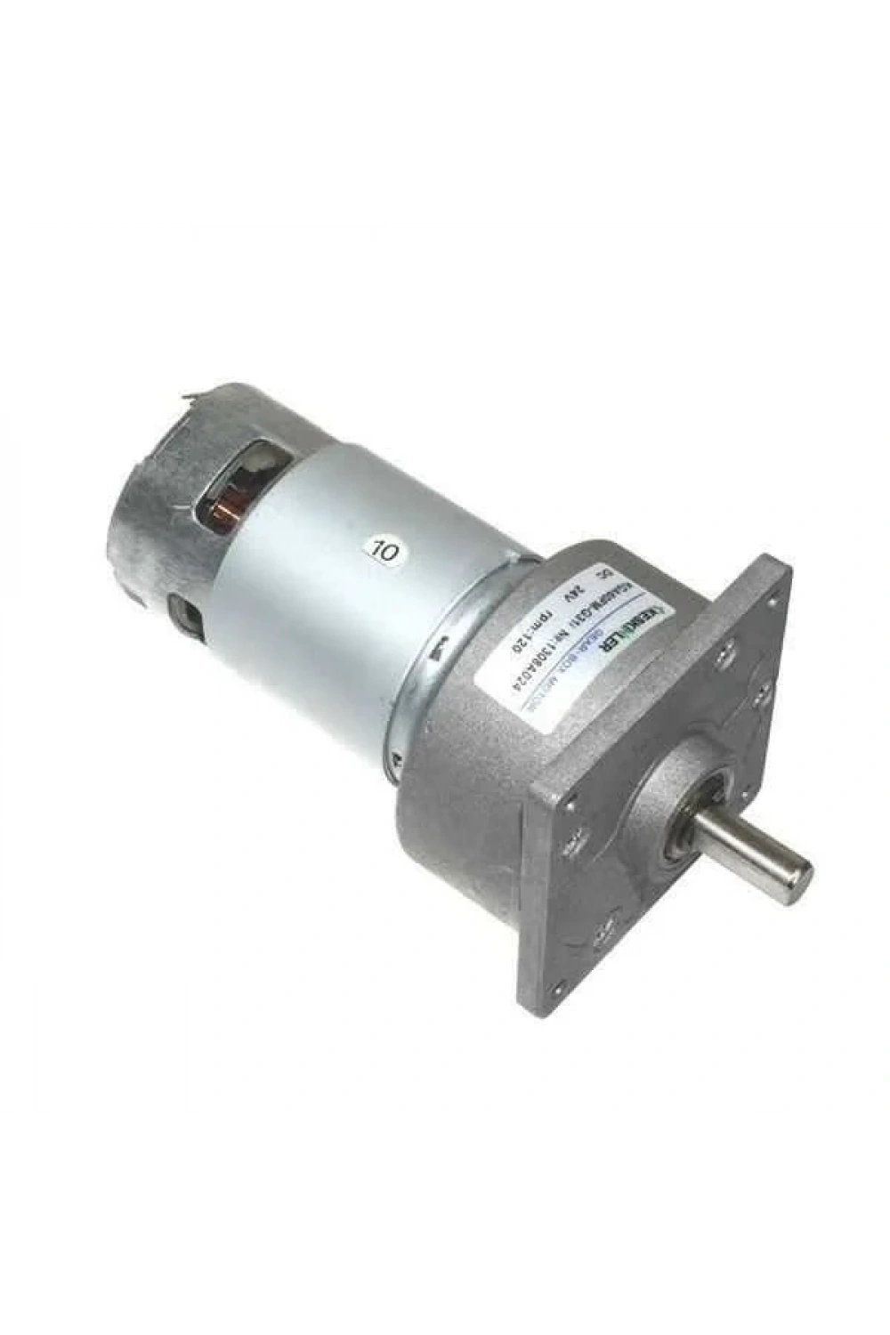 KGA60 24V 120Rpm 60mm Redüktörlü Flanşlı Dc Motor