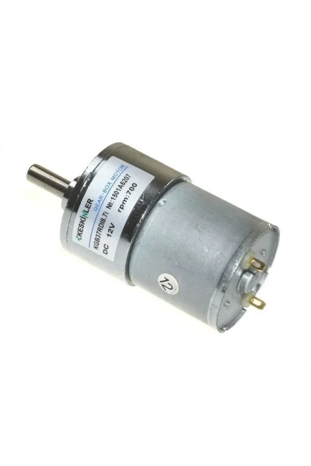KGB-37 12V 700Rpm Redüktörlü Dc Motor
