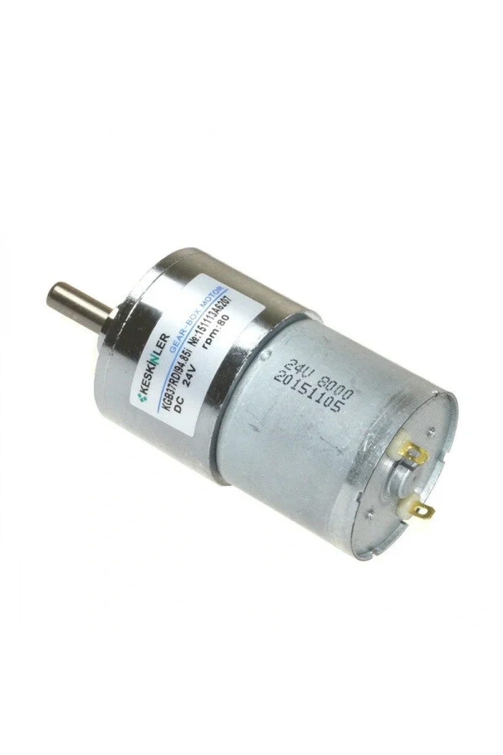 KGB-37 24V 84Rpm Redüktörlü Dc Motor