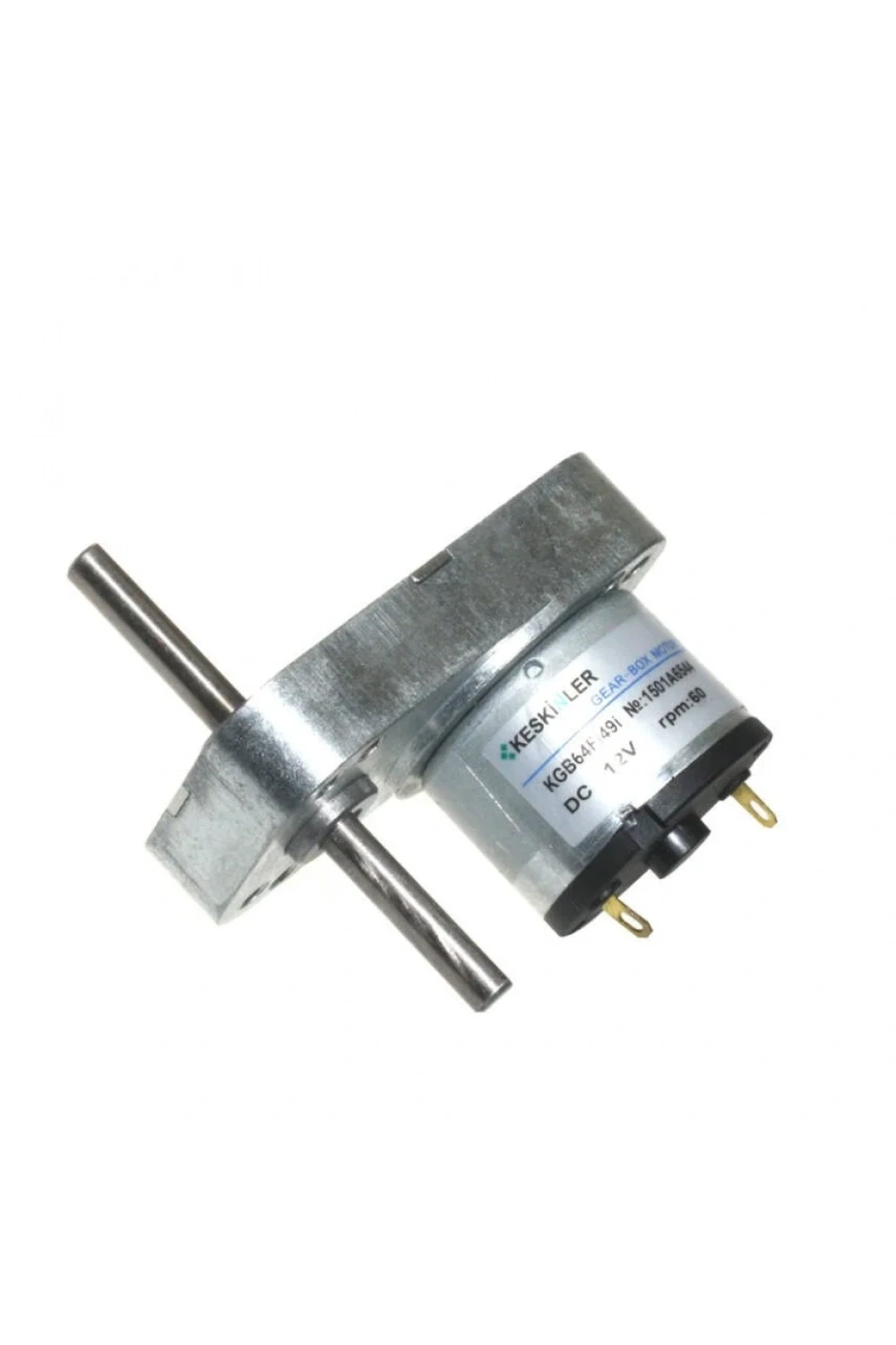 KGB-64 12V 60Rpm Redüktörlü DC Motor