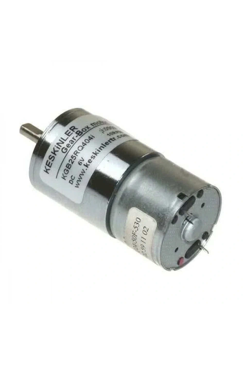 KGB25 6V 10Rpm 25mm Redüktörlü Eksantrik Dc Motor