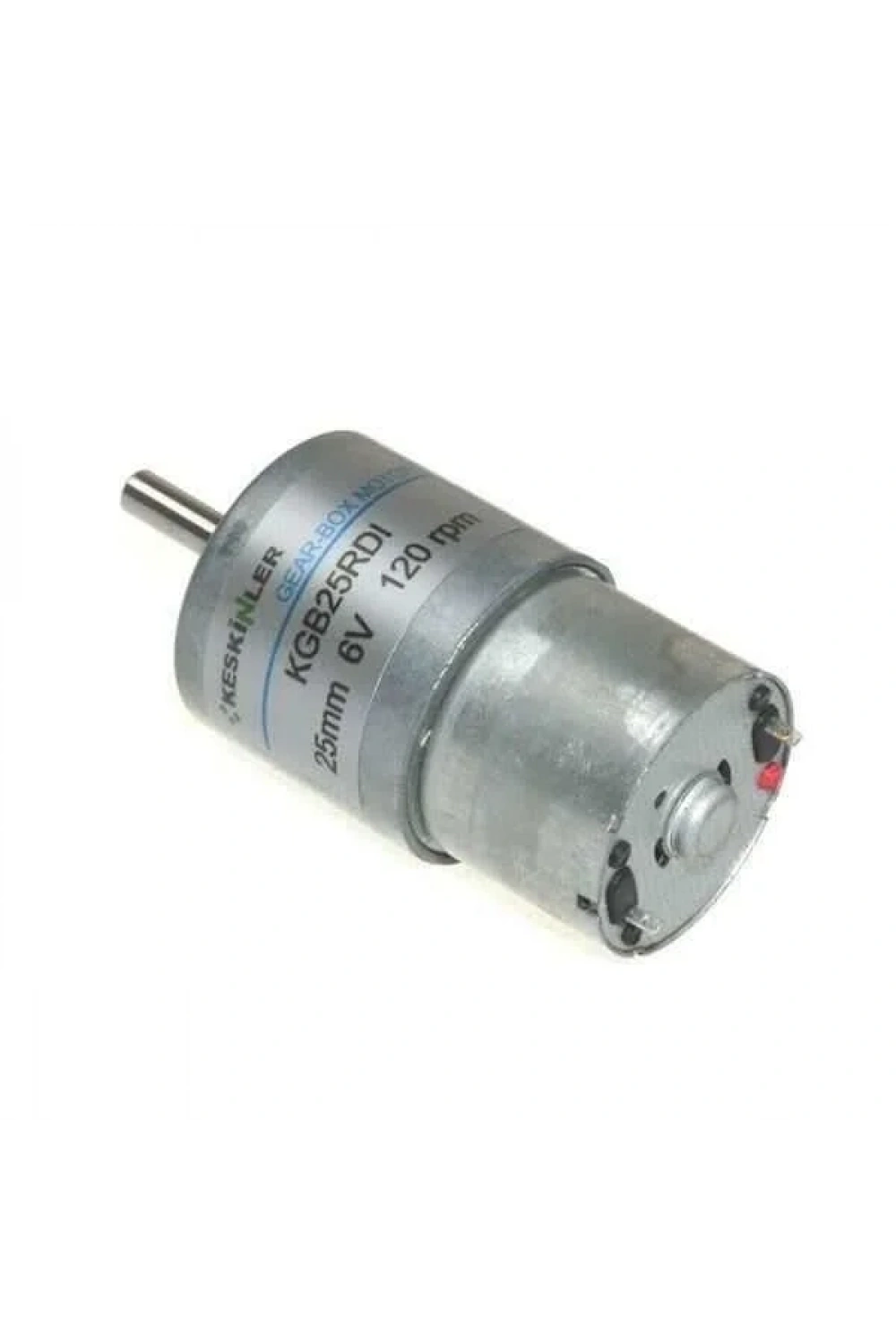 KGB25 6V 120Rpm 25mm Redüktörlü Eksantrik Dc Motor