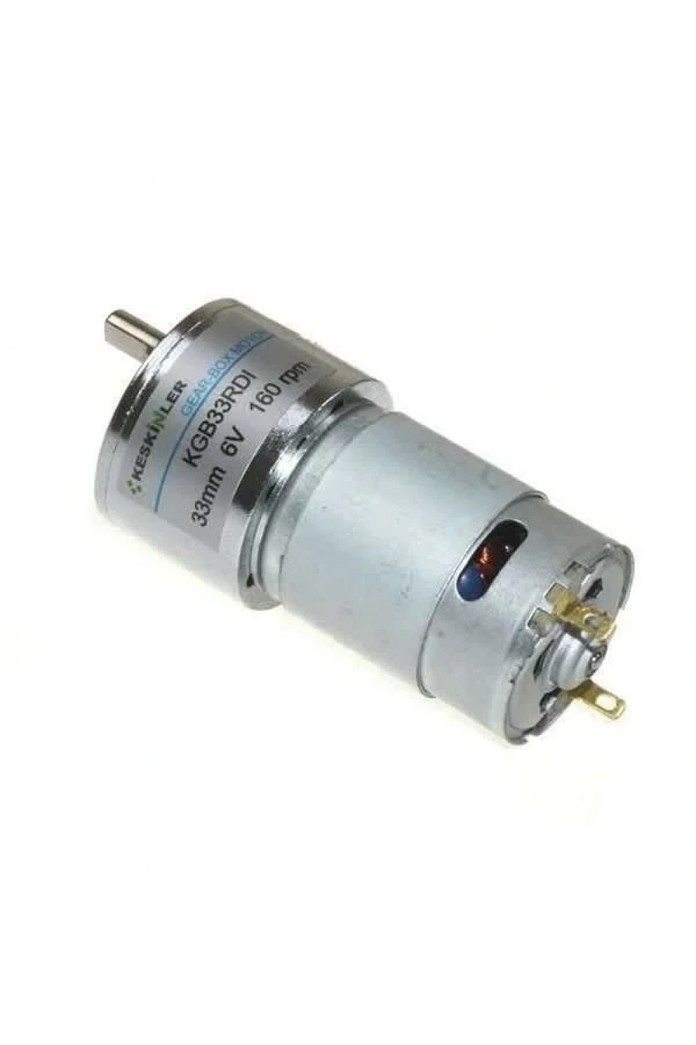 KGB33 6V 160Rpm 33mm Redüktörlü Eksantrik Dc Motor