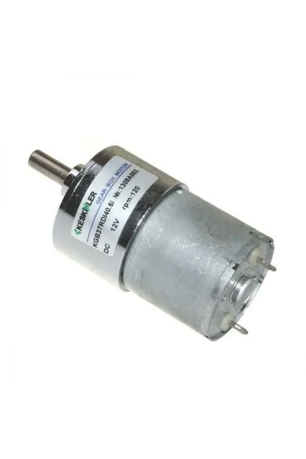KGB37 12V 120Rpm 37mm Redüktörlü Eksantrik Dc Motor