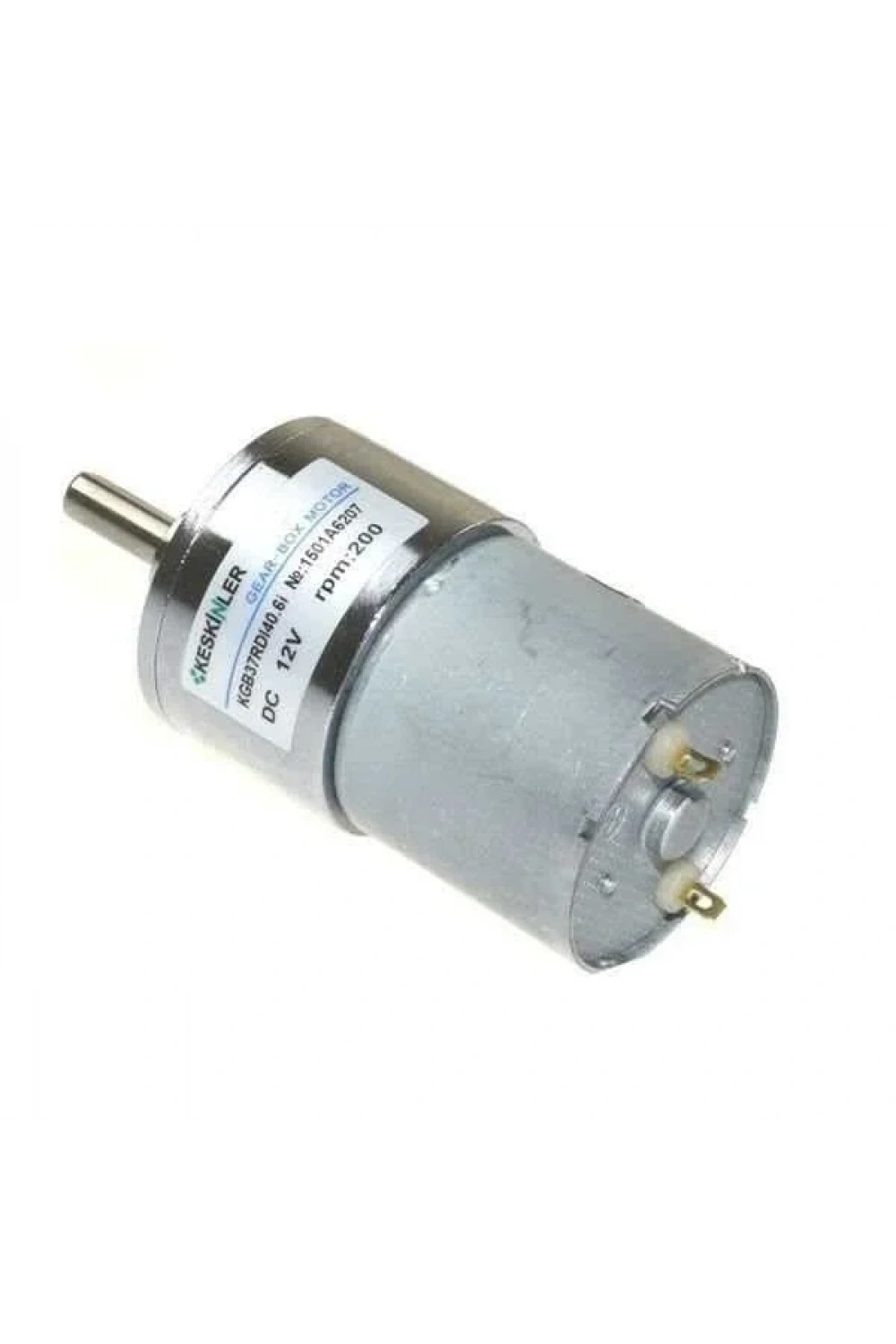 KGB37 12V 210Rpm 37mm Redüktörlü Eksantrik Dc Motor