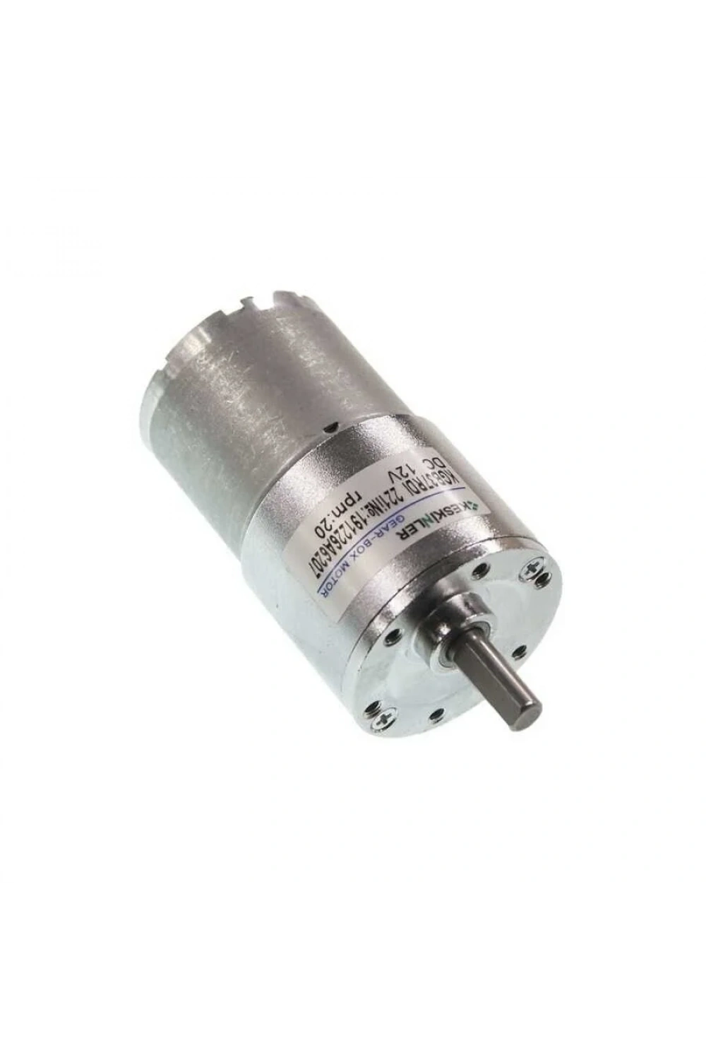 KGB37 12V 22Rpm 37mm Redüktörlü Eksantrik Dc Motor