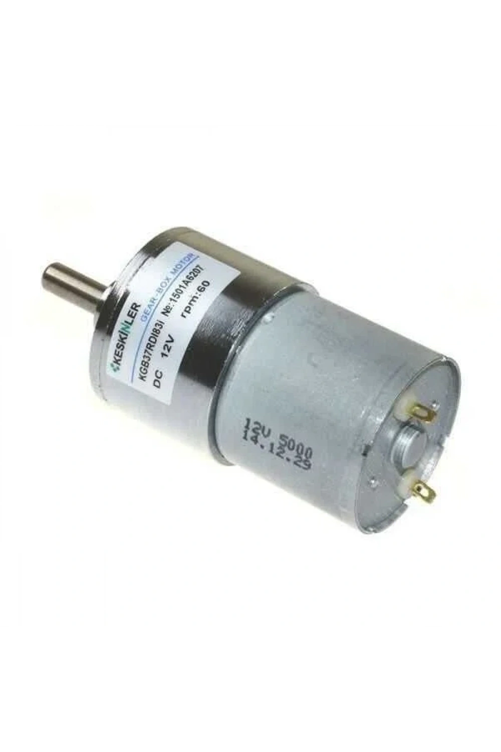KGB37 12V 66Rpm 37mm Redüktörlü Eksantrik Dc Motor