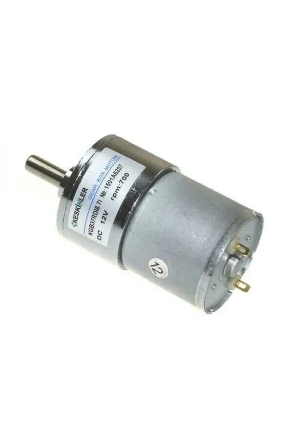 KGB37 12V 700Rpm 37mm Redüktörlü Eksantrik Dc Motor