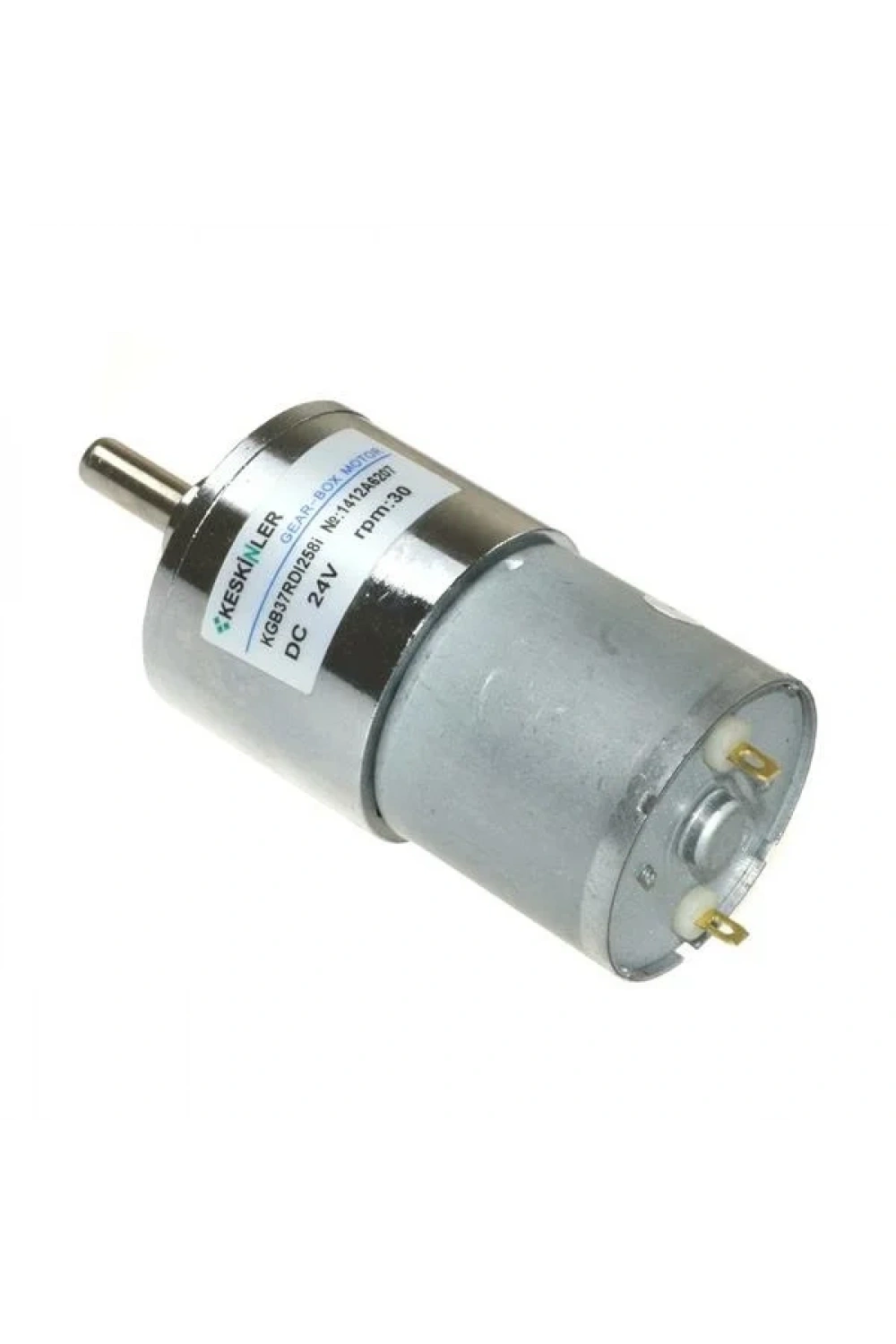 KGB37 24V 31Rpm 37mm Redüktörlü Eksantrik Dc Motor