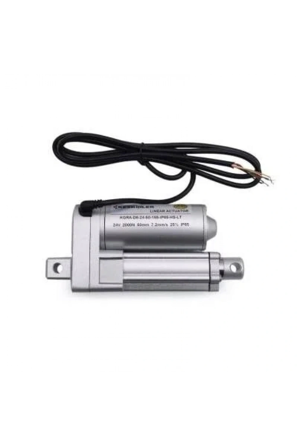 KGRA 24V 50MM 2000N IP65 Hall Sensörlü Lineer Motor