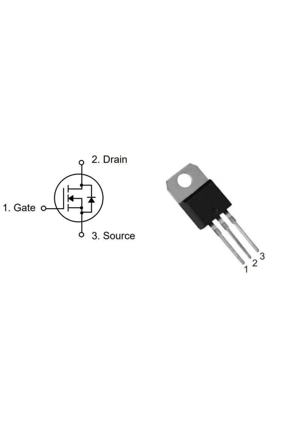 KIA50N06 - 60V 50A Mosfet - TO220
