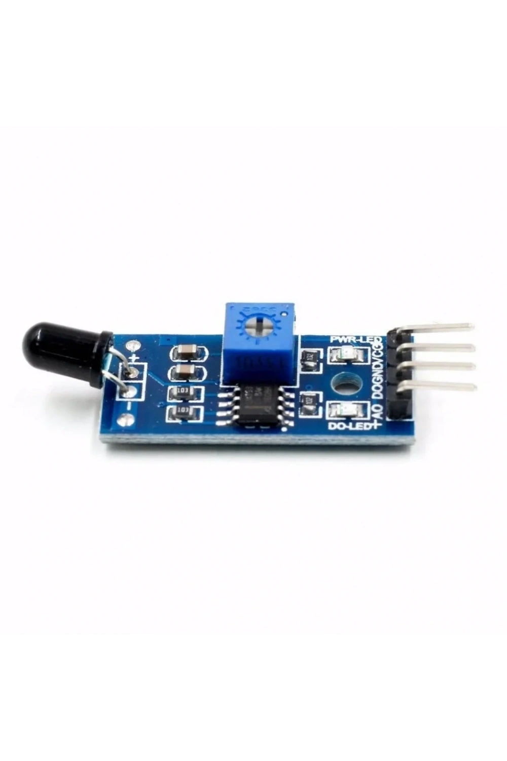 Kızılötesi Ateş Alev Algılama Sensör Modülü 4 Pin