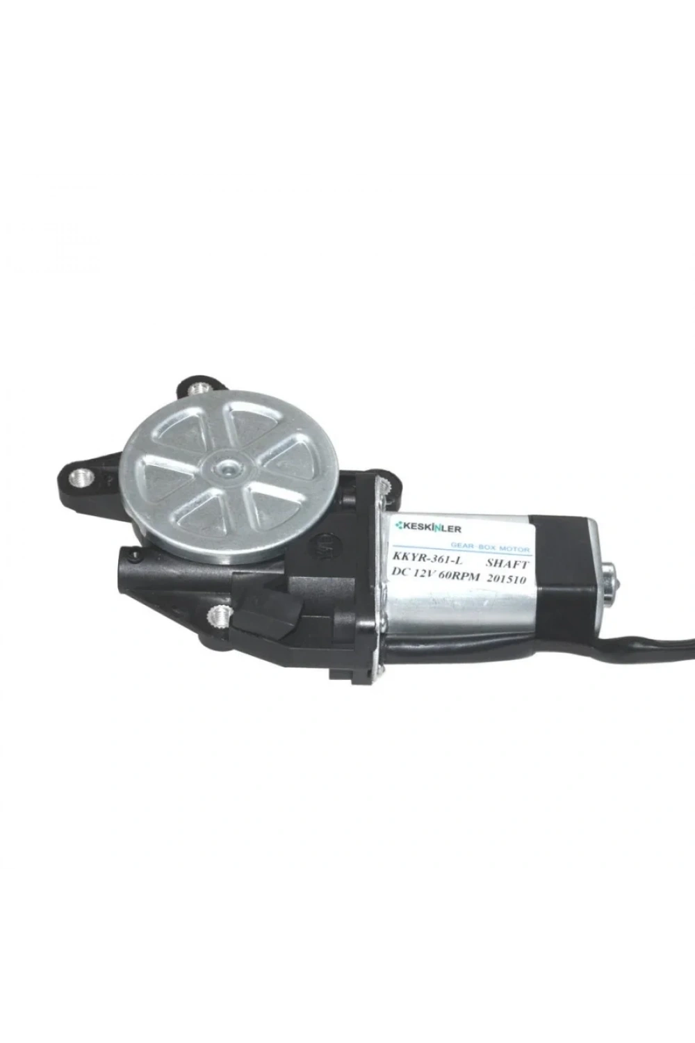 KKYR-L 12V DC 60 RPM Şaftlı Sol Cam Kaldırma Motoru