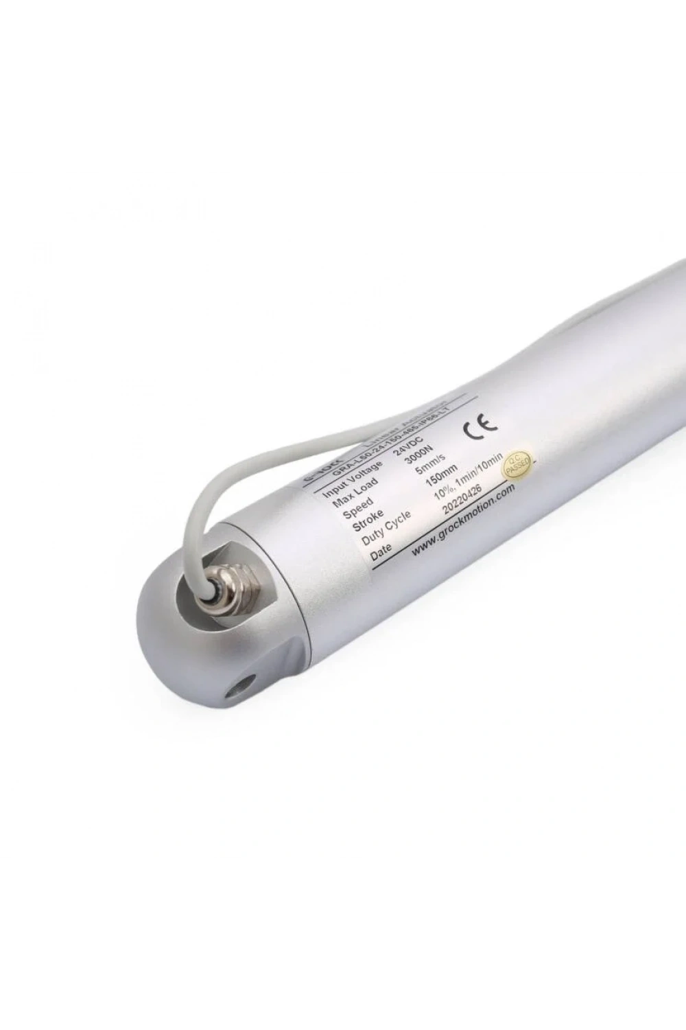 KRA-L50 24V 150mm 3000N IP66 Tubular Linear Motor