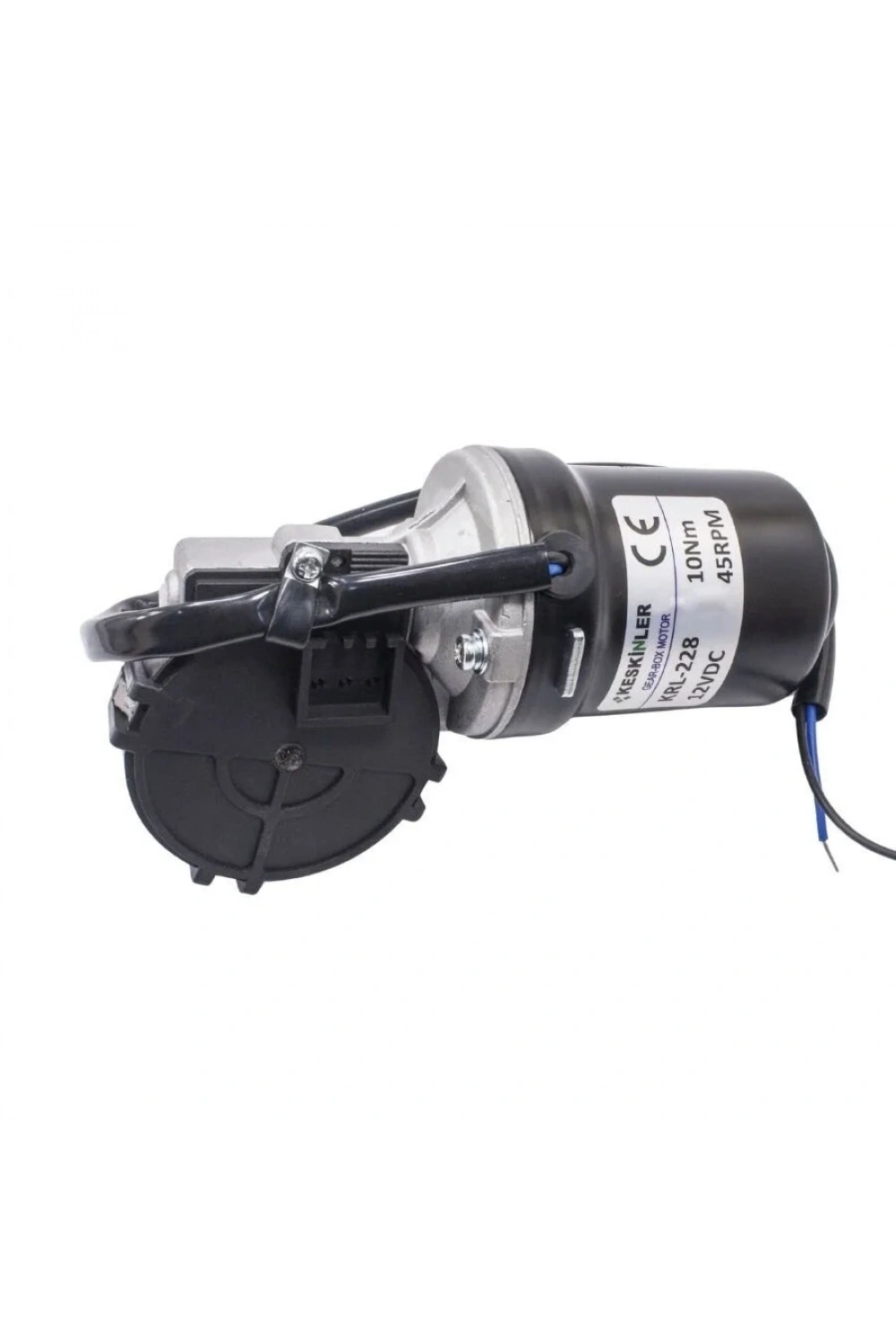 KRL-228 12V DC 10Nm 45 RPM Cam Silecek Motoru
