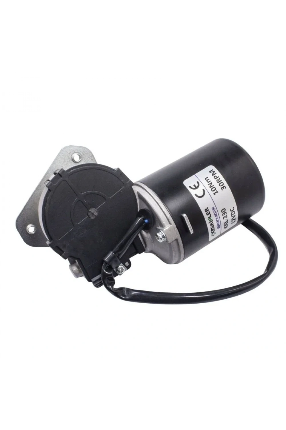 KRL-230 12V DC 10Nm 30 RPM Cam Silecek Motoru