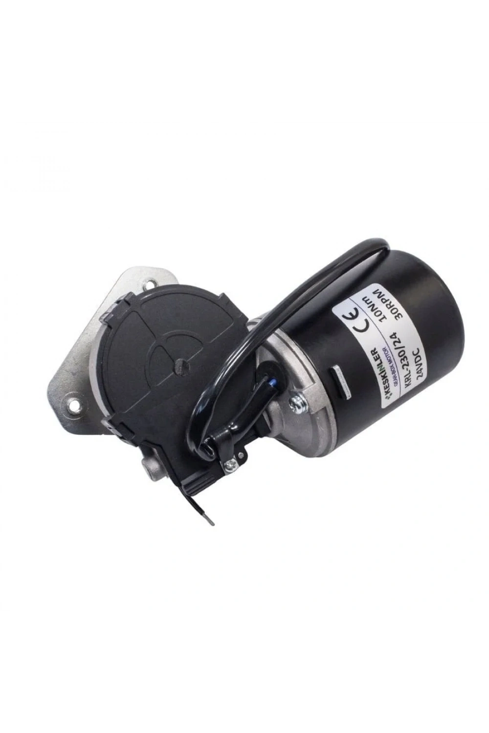 KRL-230/24 24V DC 10Nm 30 RPM Cam Silecek Motoru