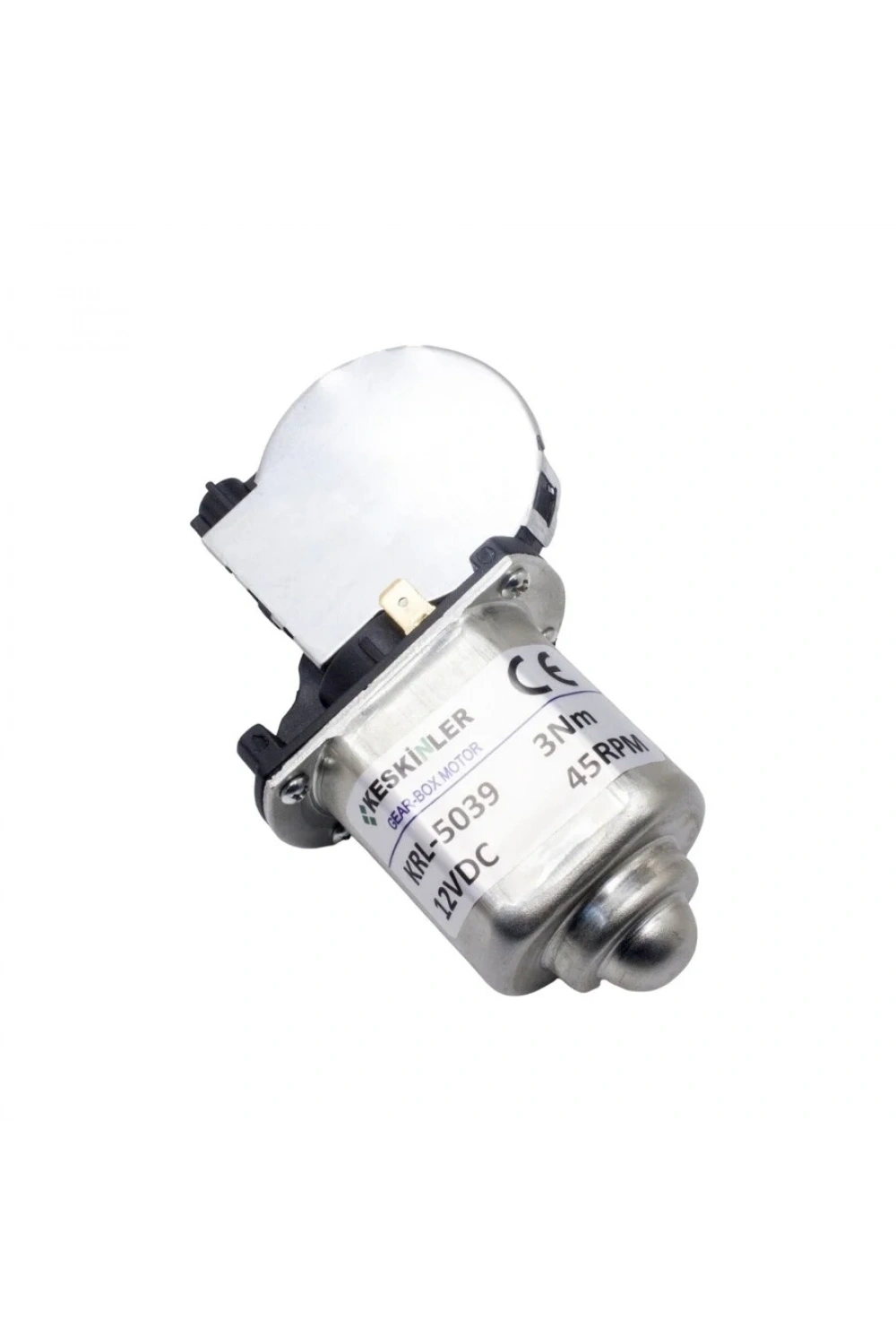 KRL-5039 12V DC 3Nm 45 RPM Cam Silecek Motoru