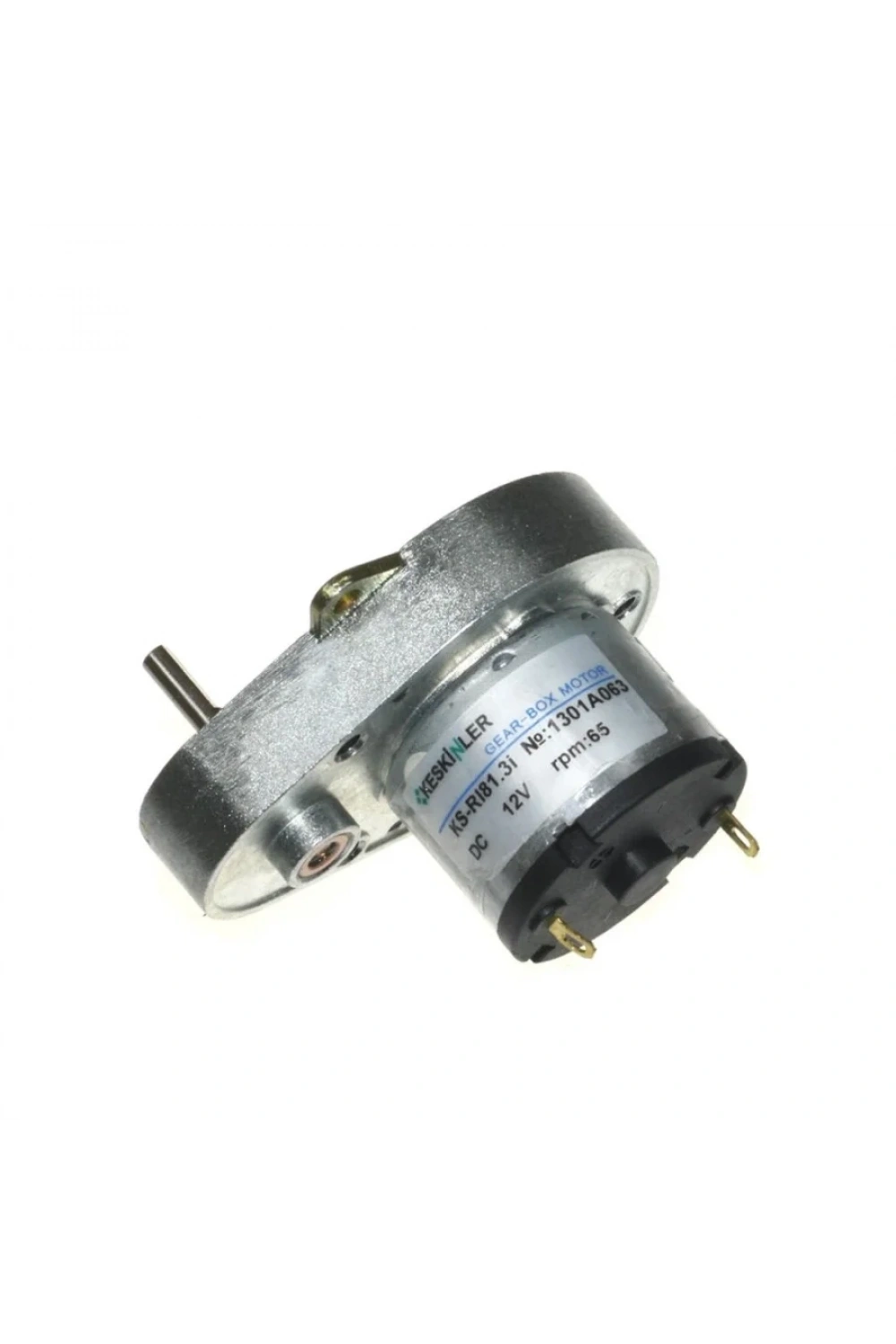 KSR 12V 65Rpm Redüktörlü DC Motor