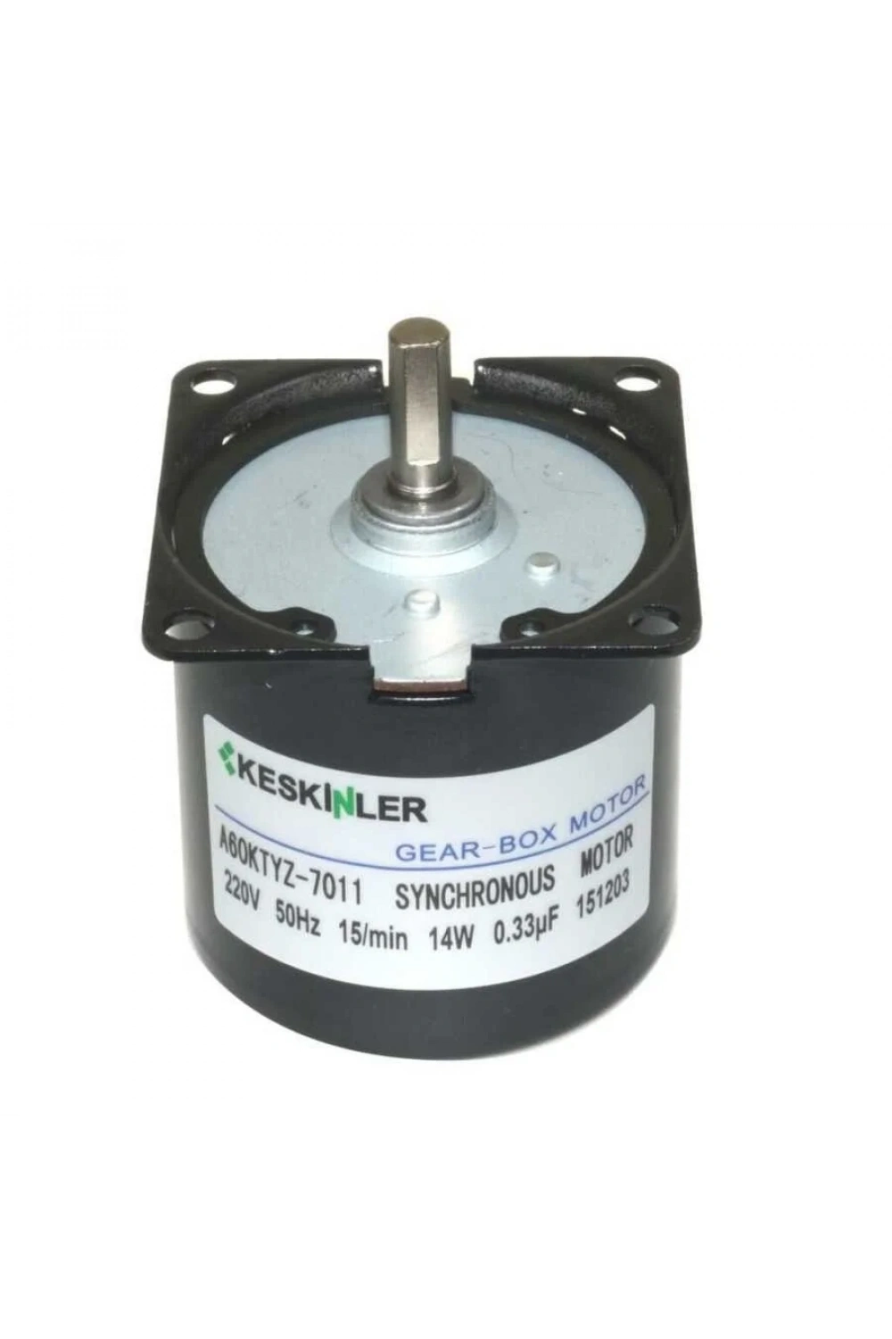 KTYZ-60 15 RPM 14W AC Senkron Motor