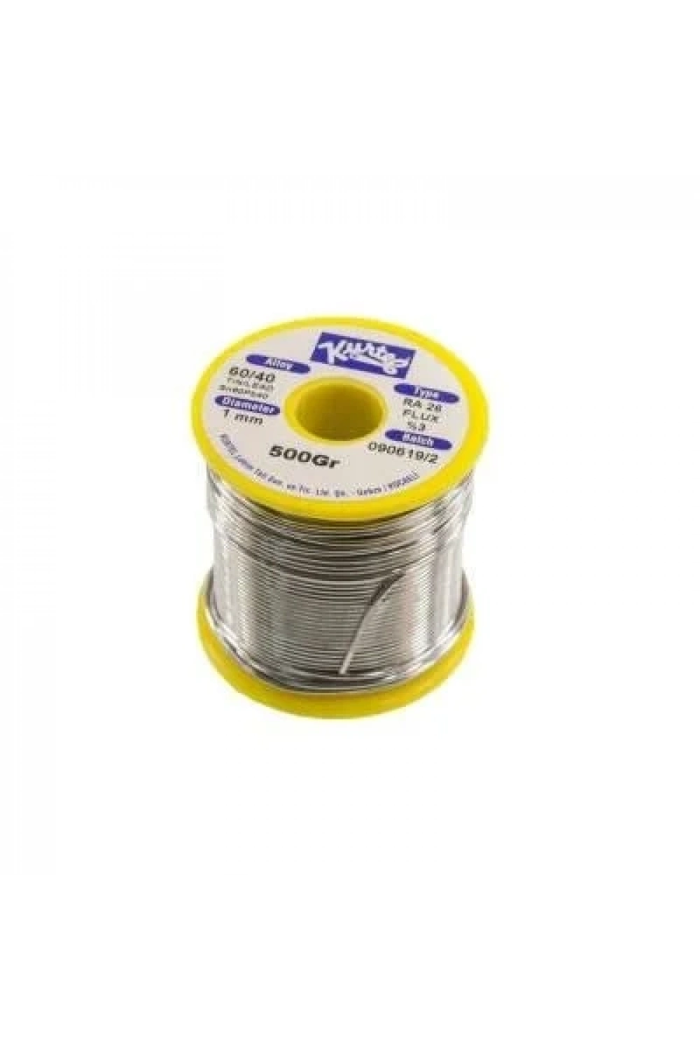 Kurtel 1 mm 500gr Lehim Teli (%60 Kalay / %40 Kurşun)