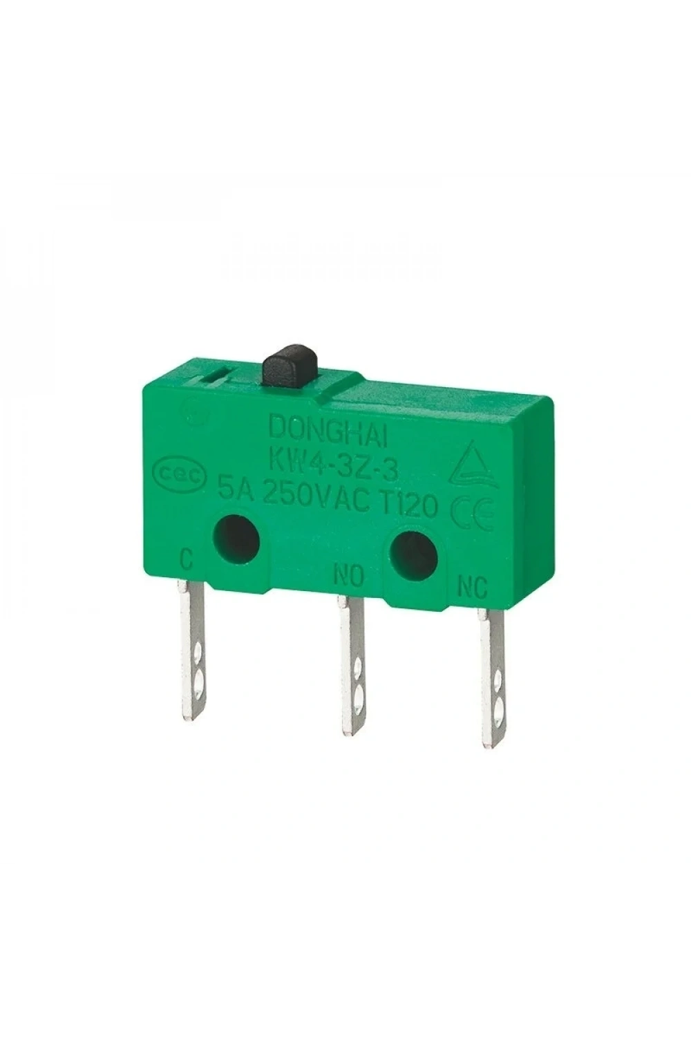 KW4-3Z-3-B112023L SPDT NO+NC 3-Pin Micro Switch