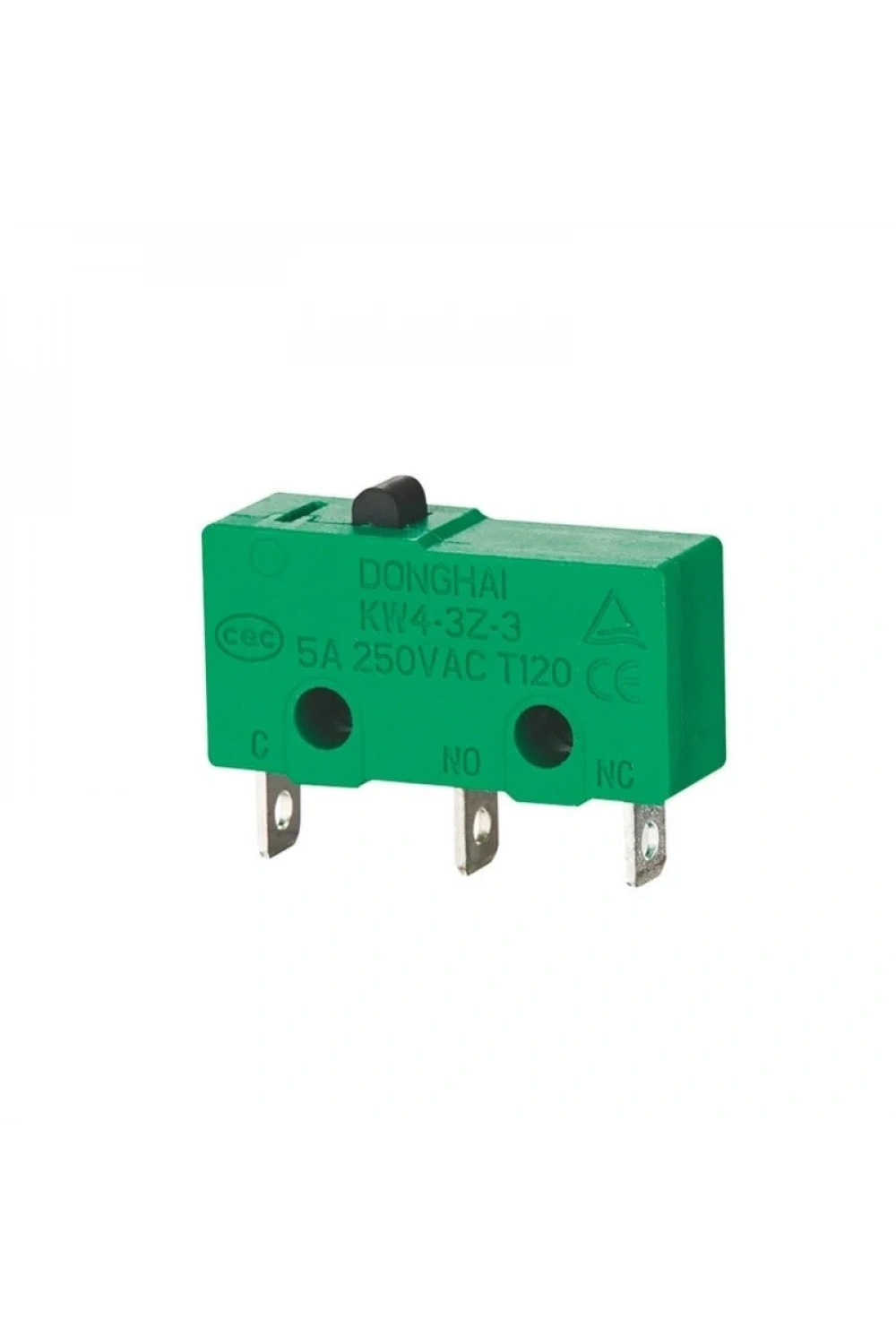 KW4-3Z-3-B122023L SPDT NO+NC 3-Pin Micro Switch