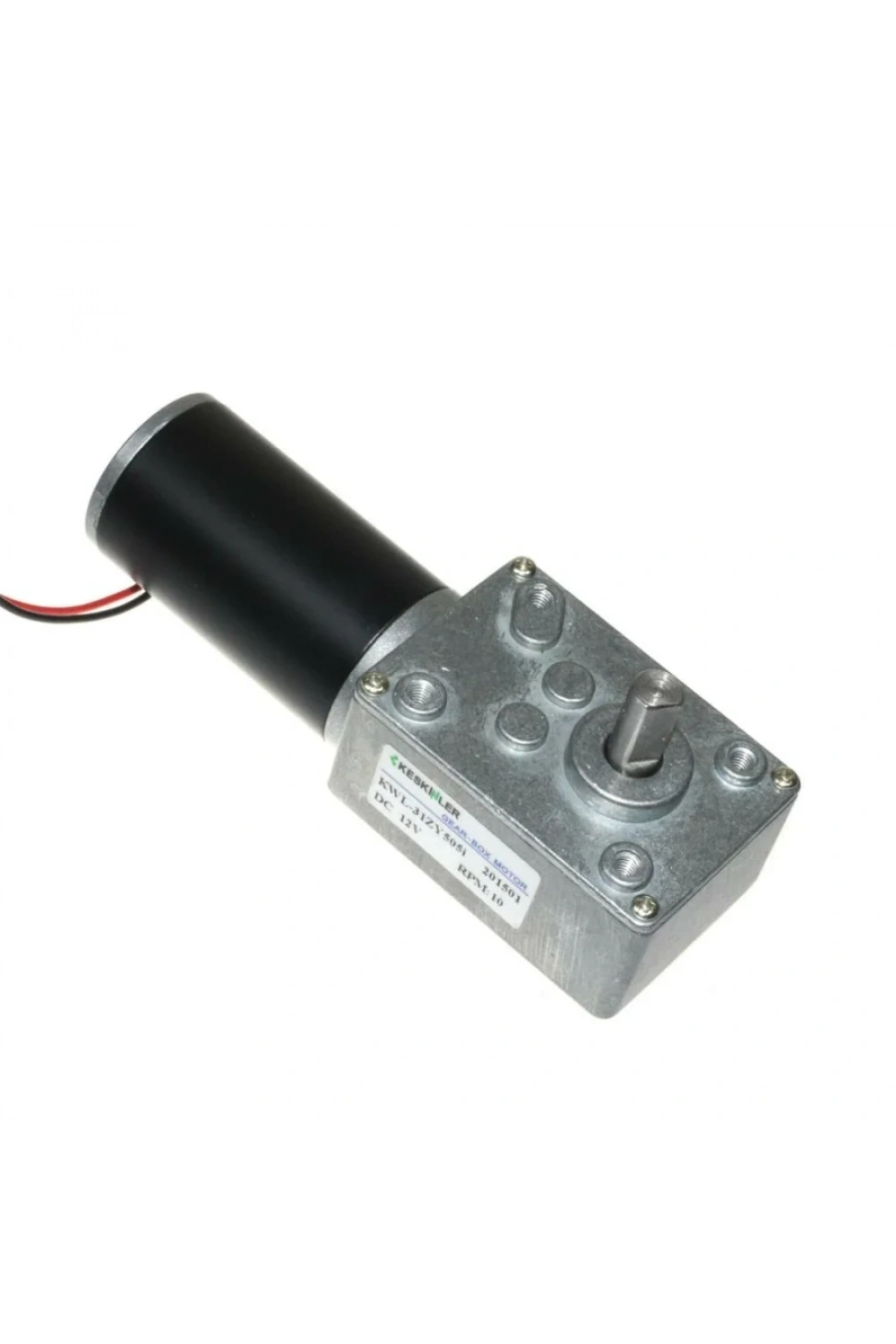 KWL-31 12V 10Rpm Redüktörlü L DC Motor