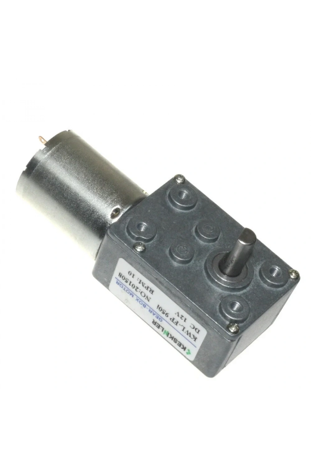 KWL-FP 12V 10Rpm Redüktörlü L DC Motor