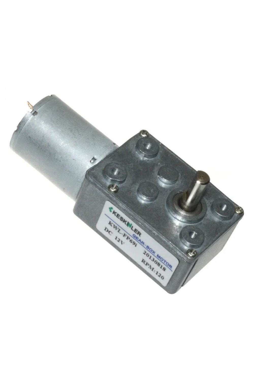 KWL-FP 12V 120Rpm Redüktörlü L DC Motor