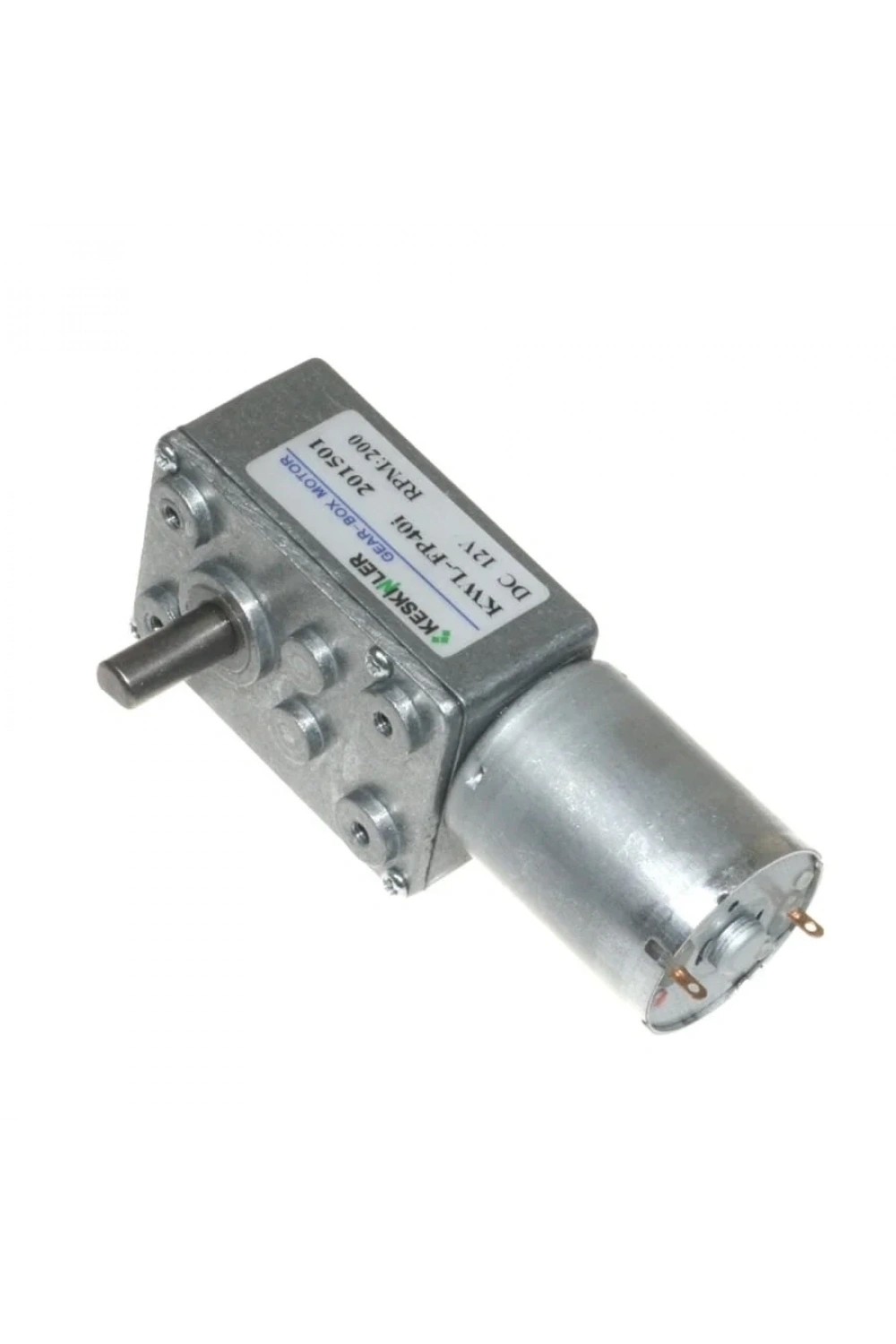 KWL-FP 12V 200Rpm Redüktörlü L DC Motor