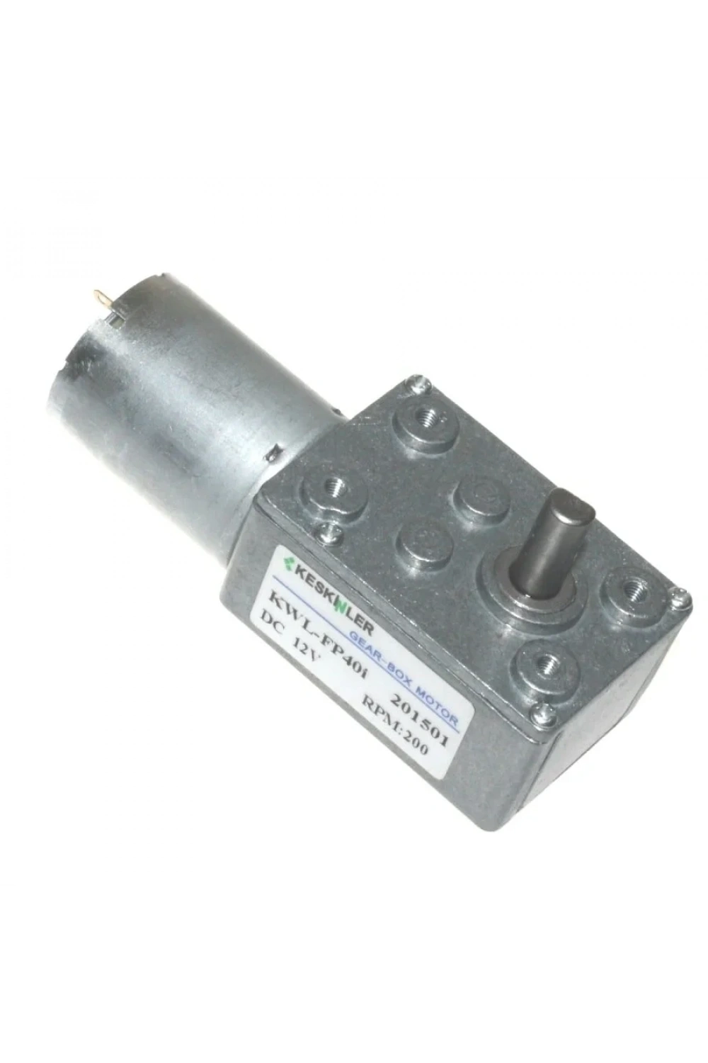 KWL-FP 12V 200Rpm Redüktörlü L DC Motor
