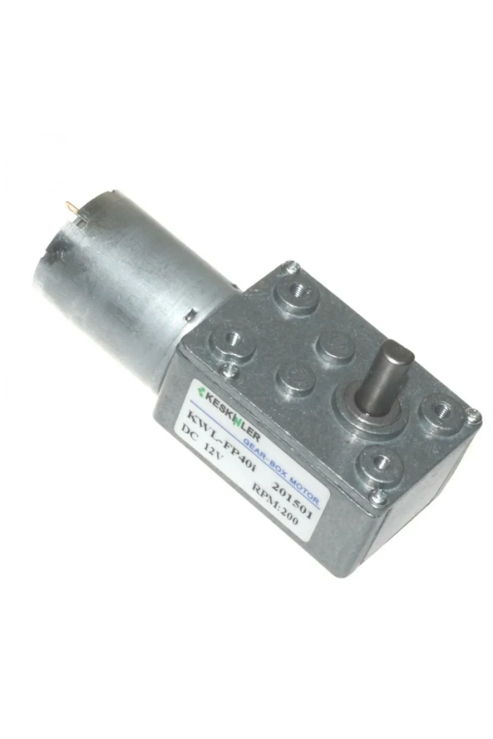 KWL-FP 12V 200Rpm Redüktörlü L DC Motor